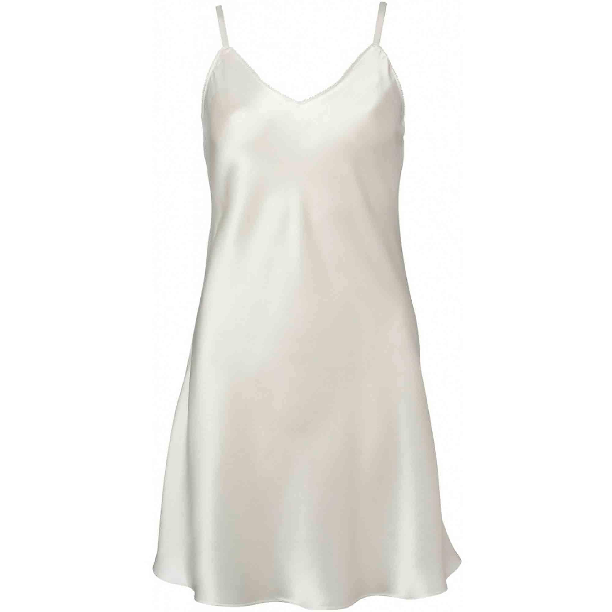 Pure Silk Nattlinne Off-White