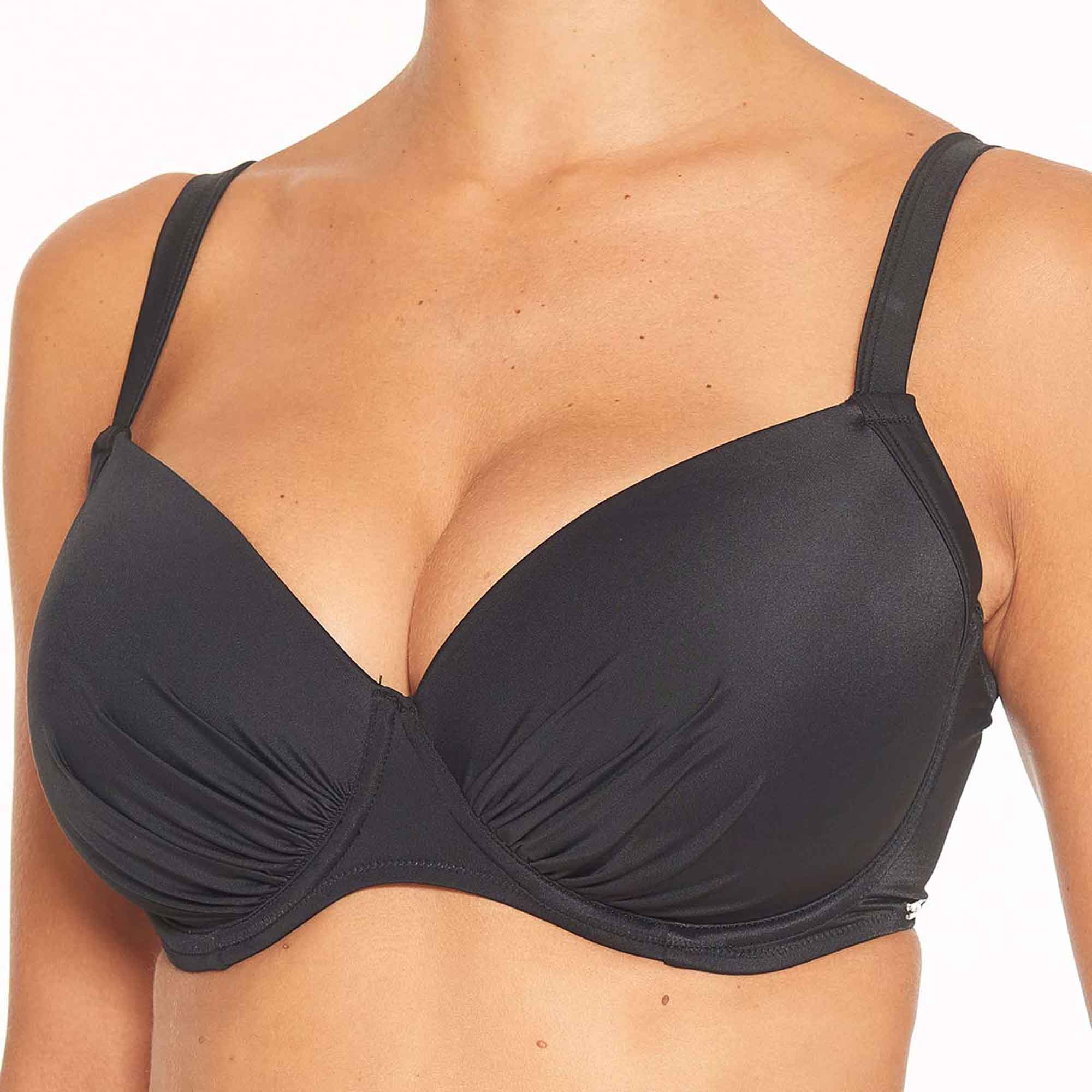 Bikini top balconette Black