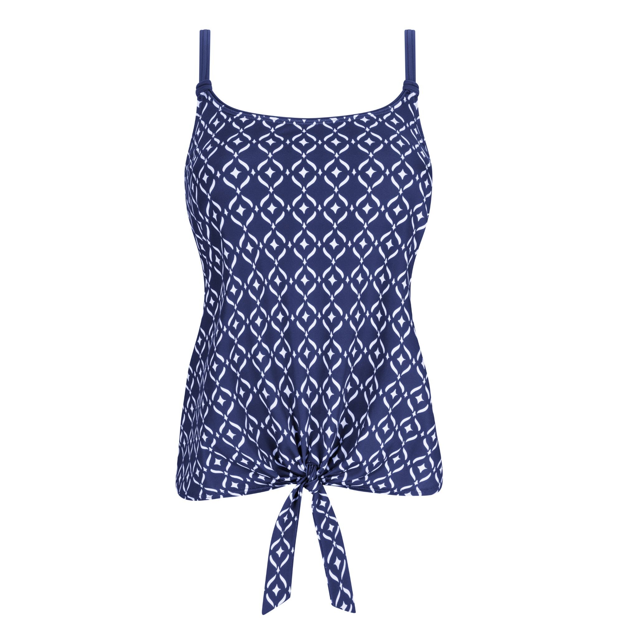 Asian Garden Tankini Blue/White
