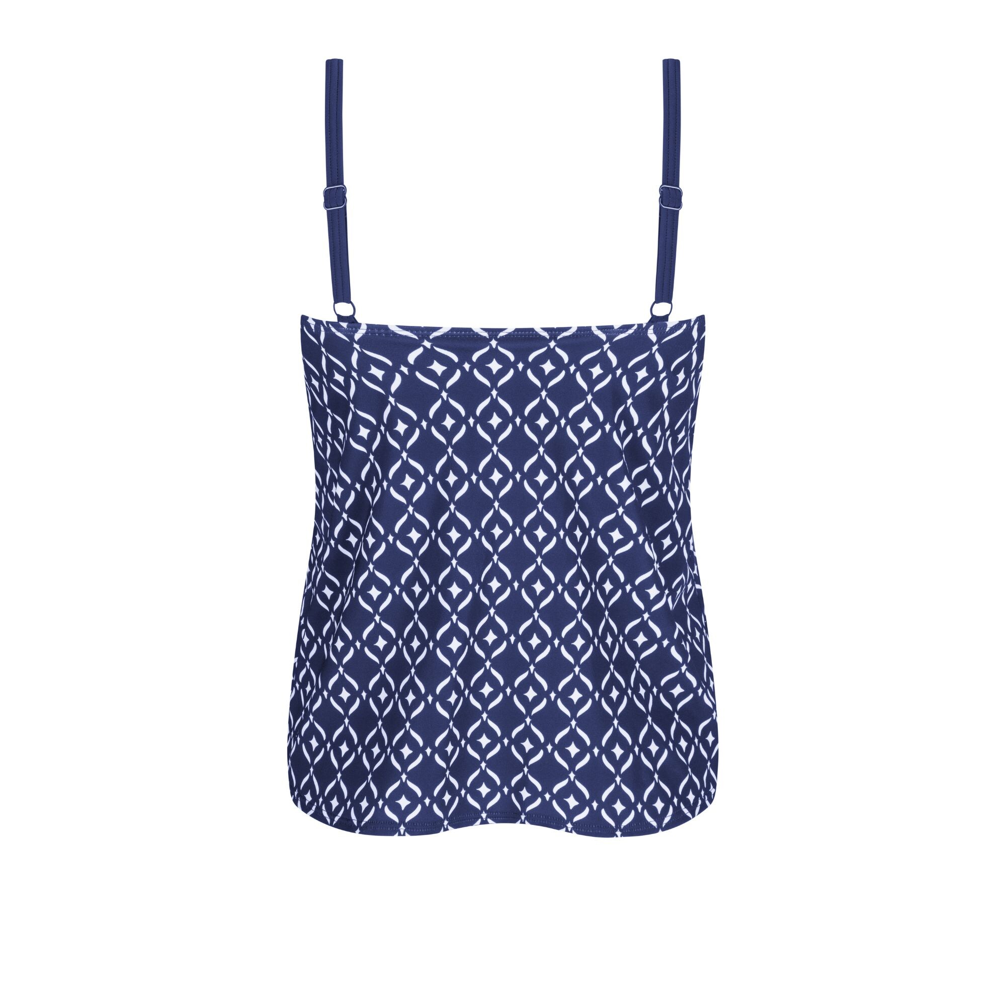Asian Garden Tankini Blue/White