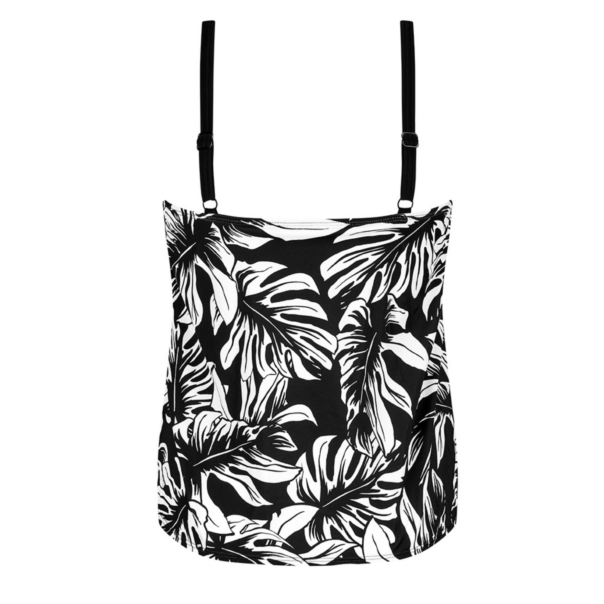 Koh Samui Tankini Black/White