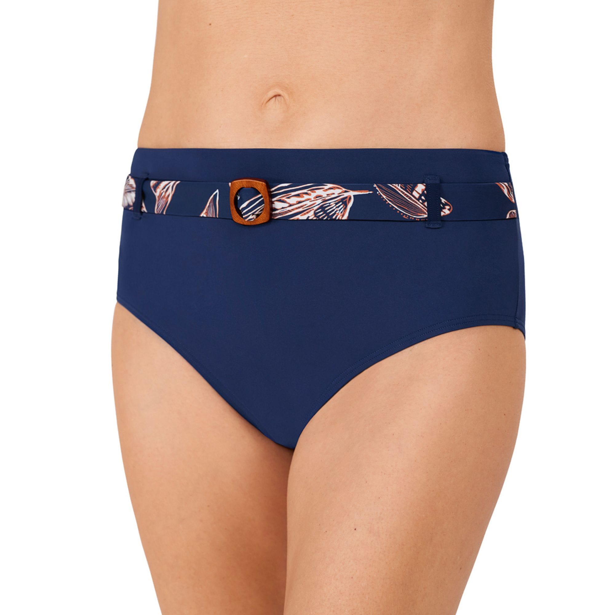 Lanzarote Bikinitrosa Hög  Indigo Blue/amber