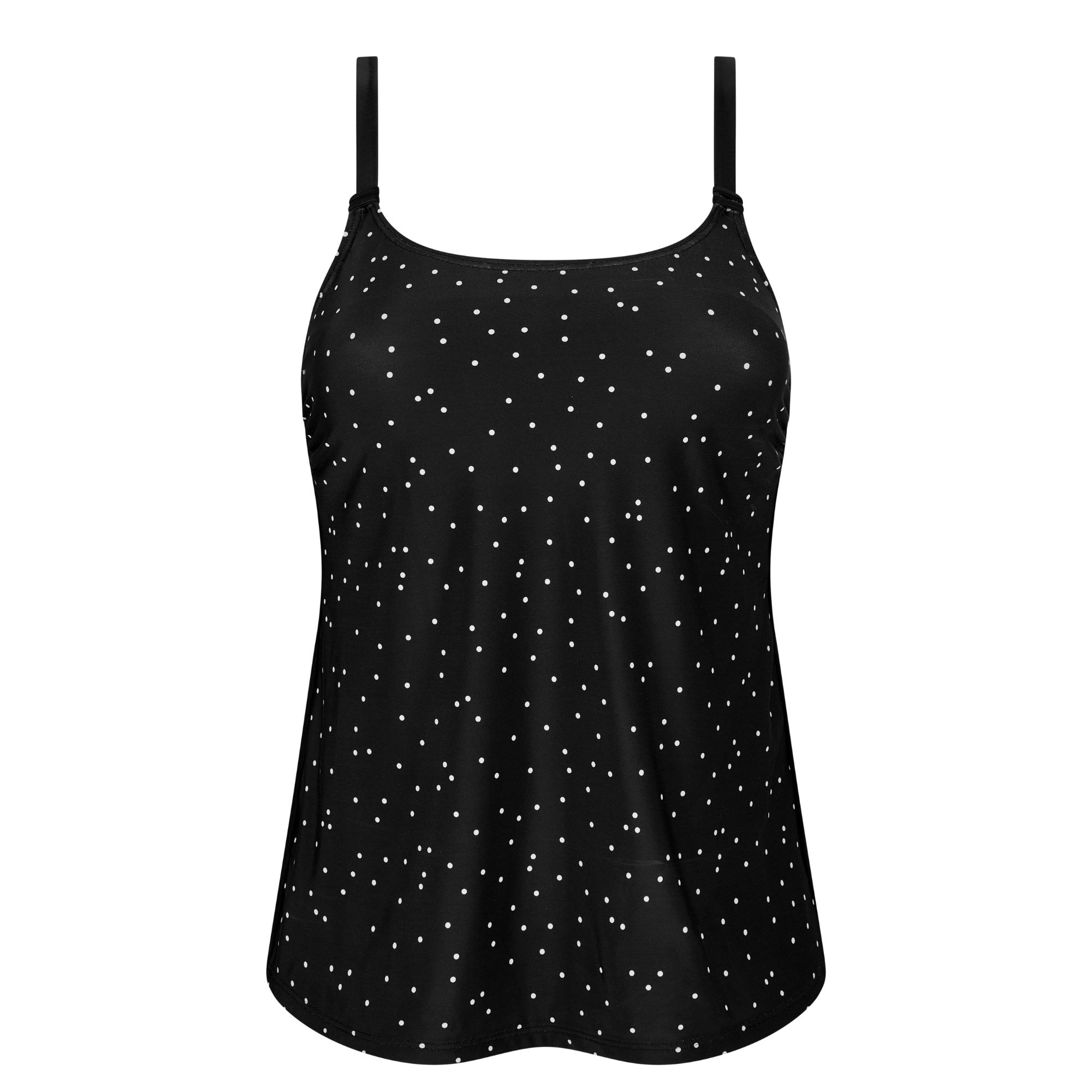 Santa Maria Tankini Black Dots