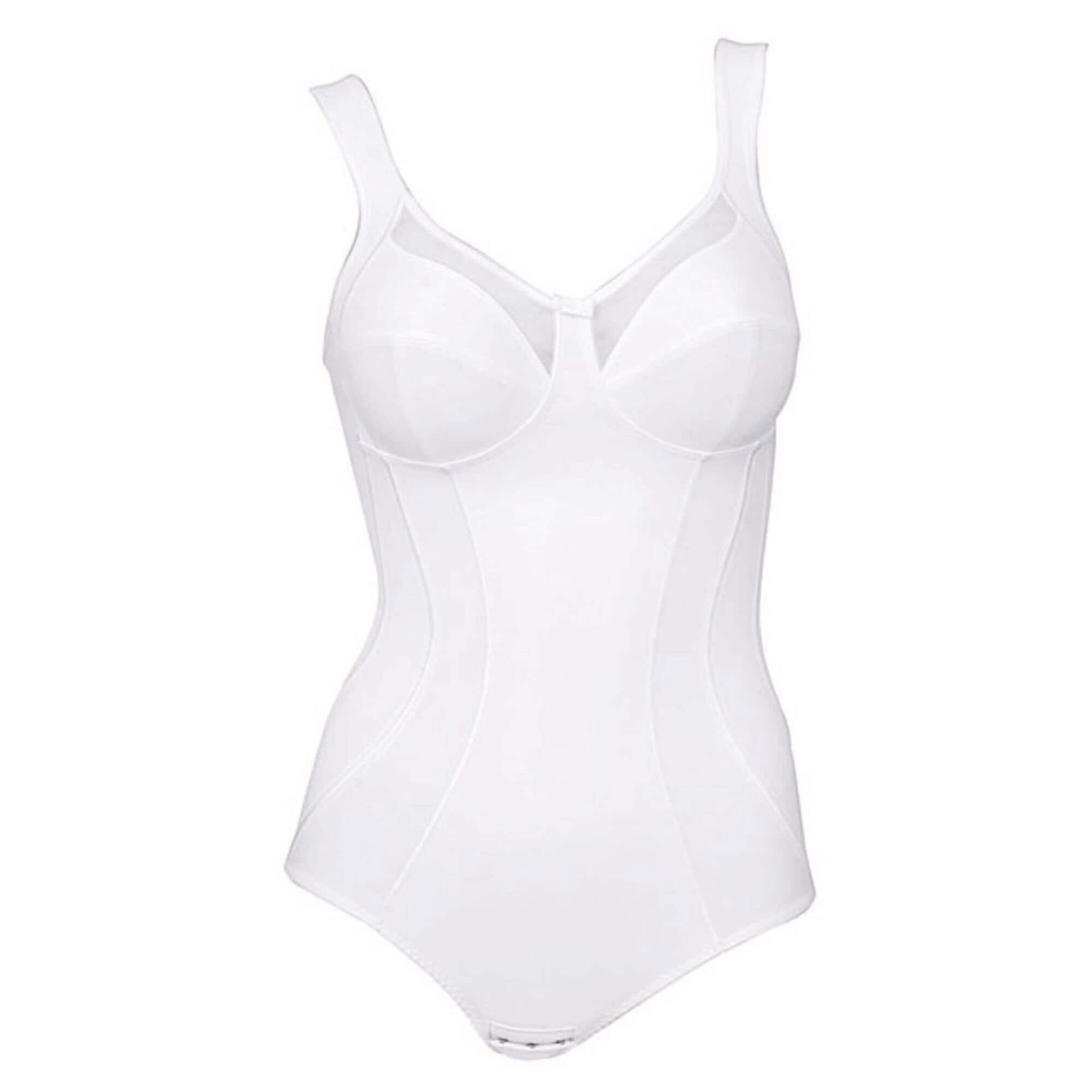 Clara Corselet Utan Bygel White