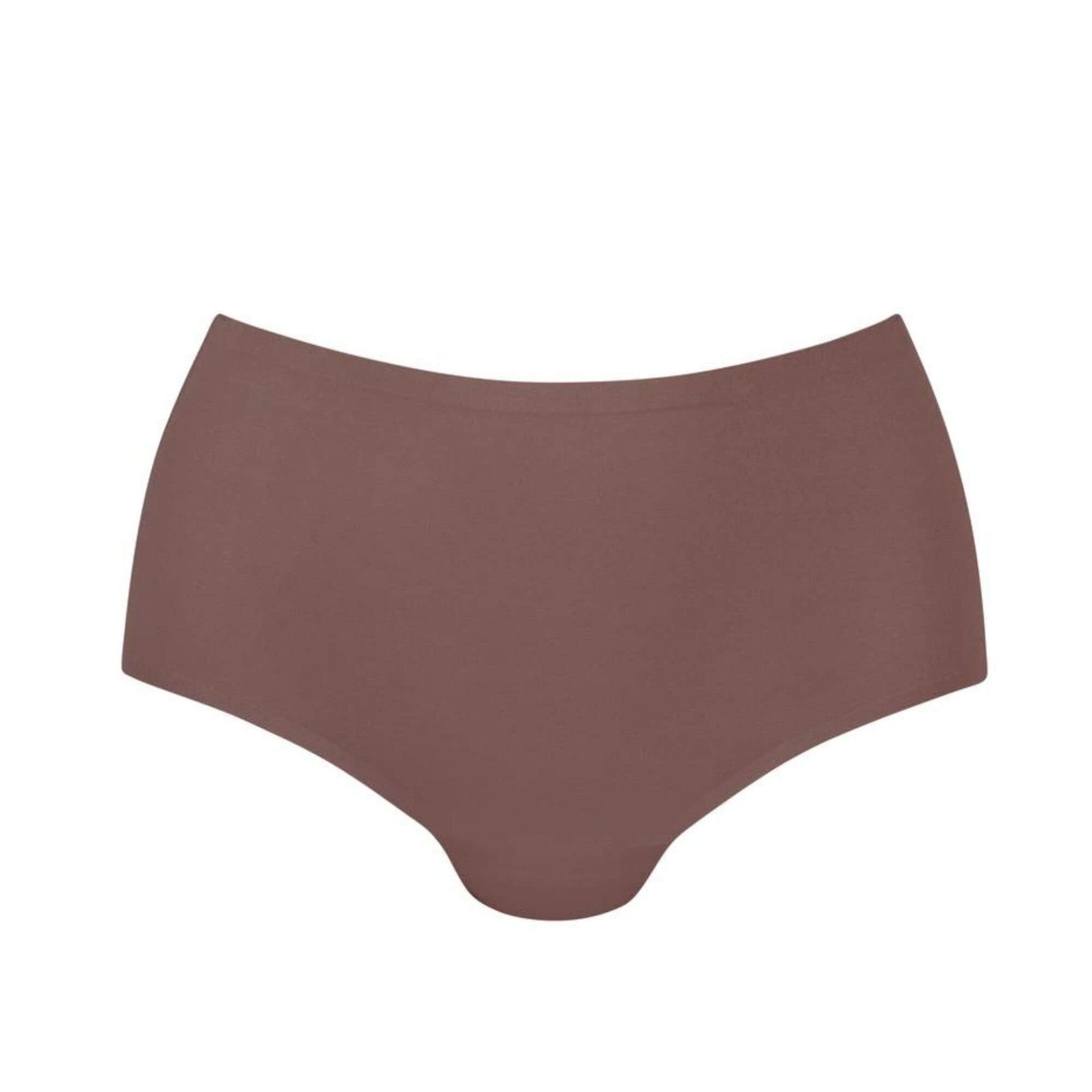 Essentials High-waist briefs Berry