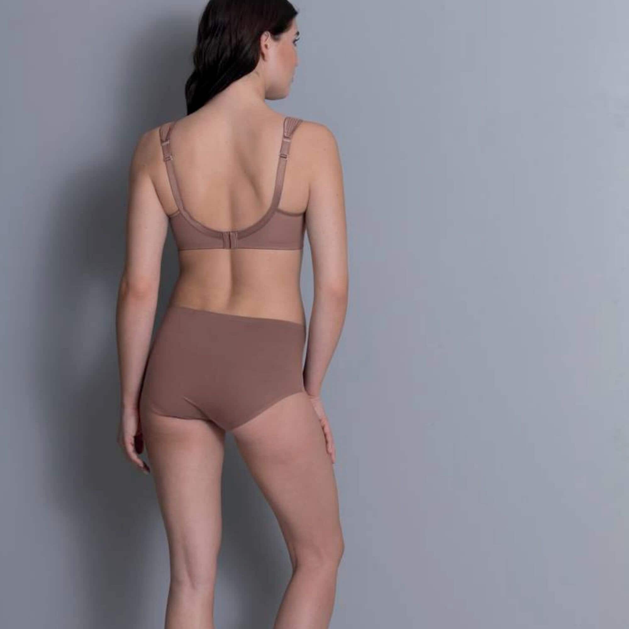 Essentials High-waist briefs Berry