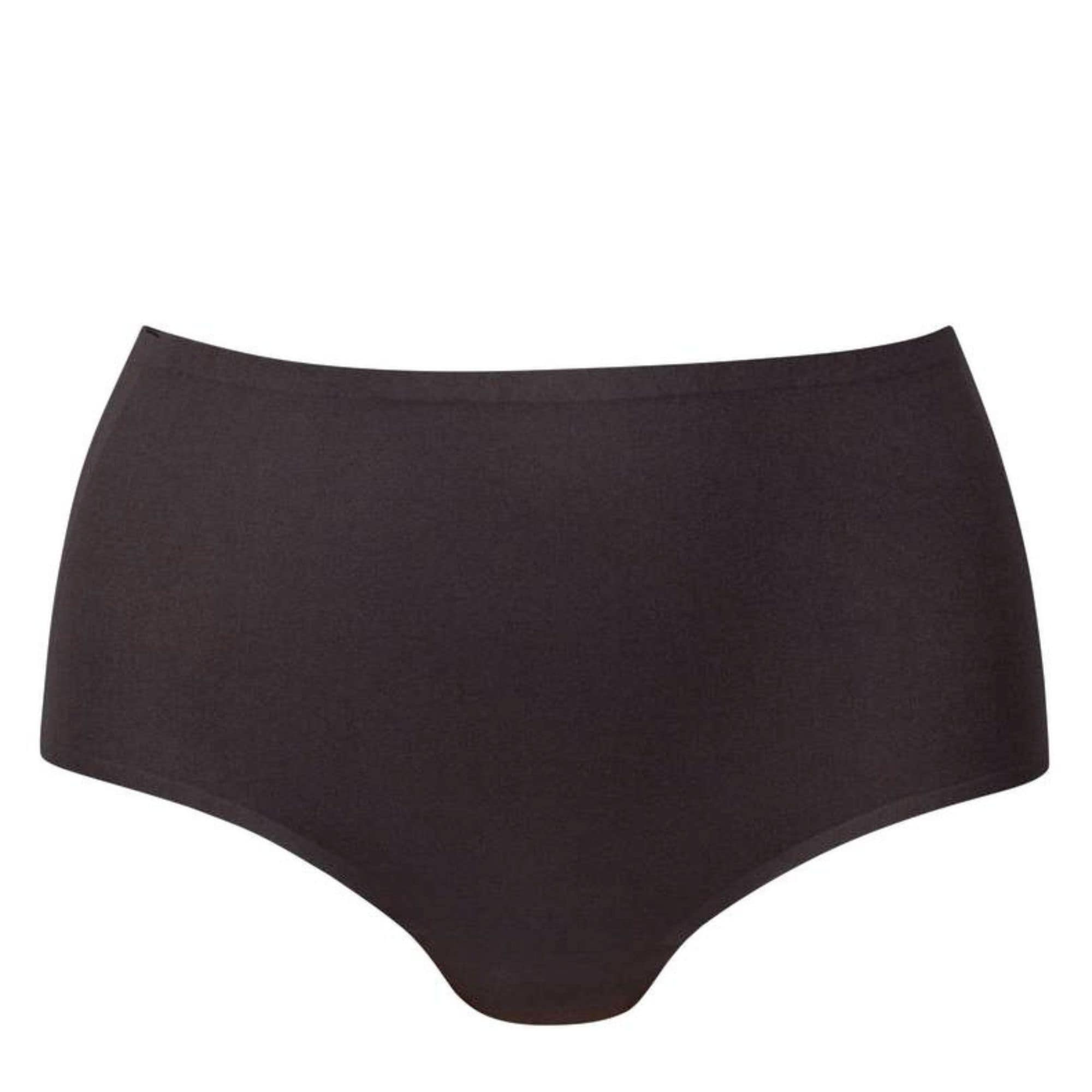 Essential High-waist briefs Black