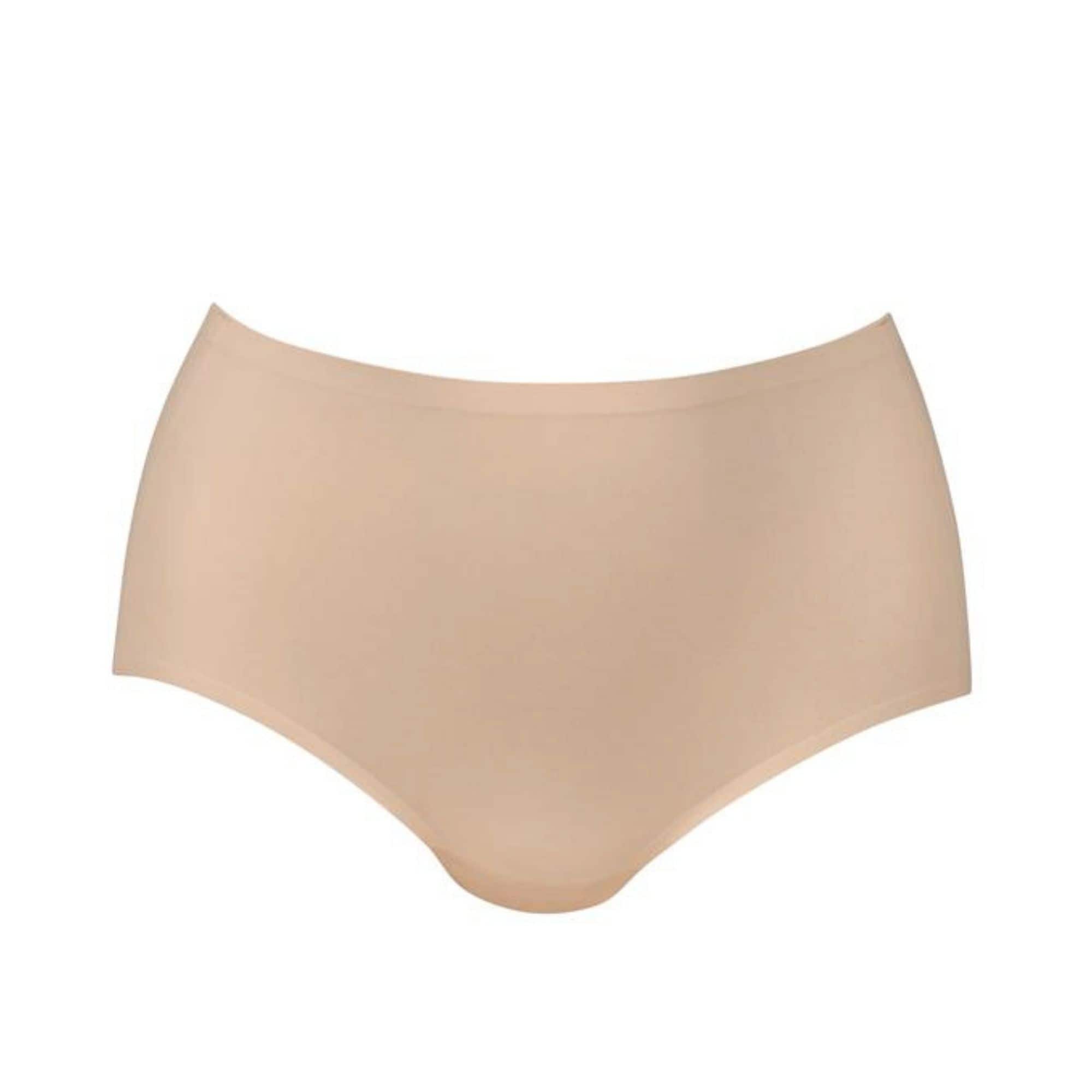 Essentials High-waist briefs Desert