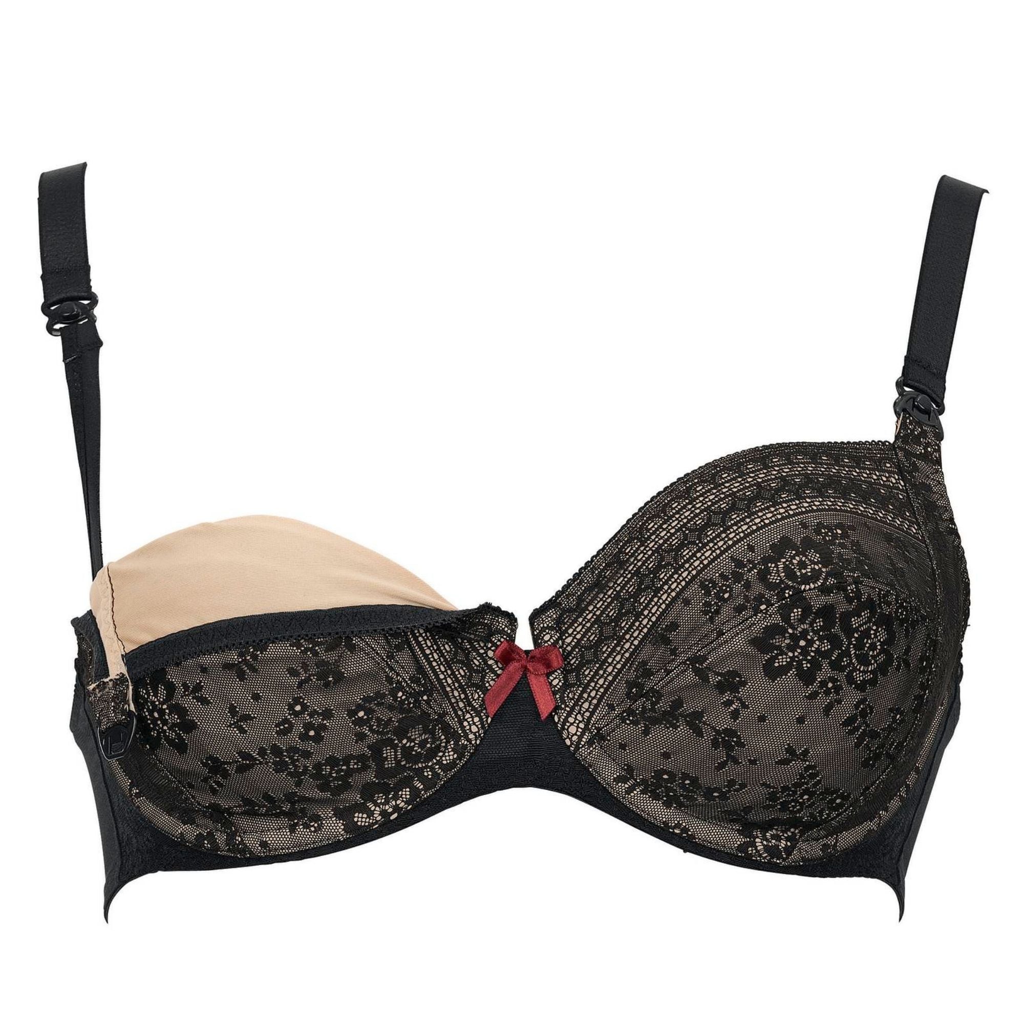 Fleur Amnings-bh Med Bygel Black