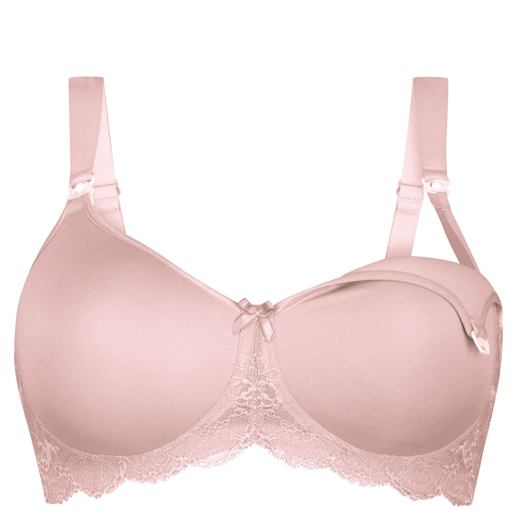 Miss Lovely Nursing bra Rosewood