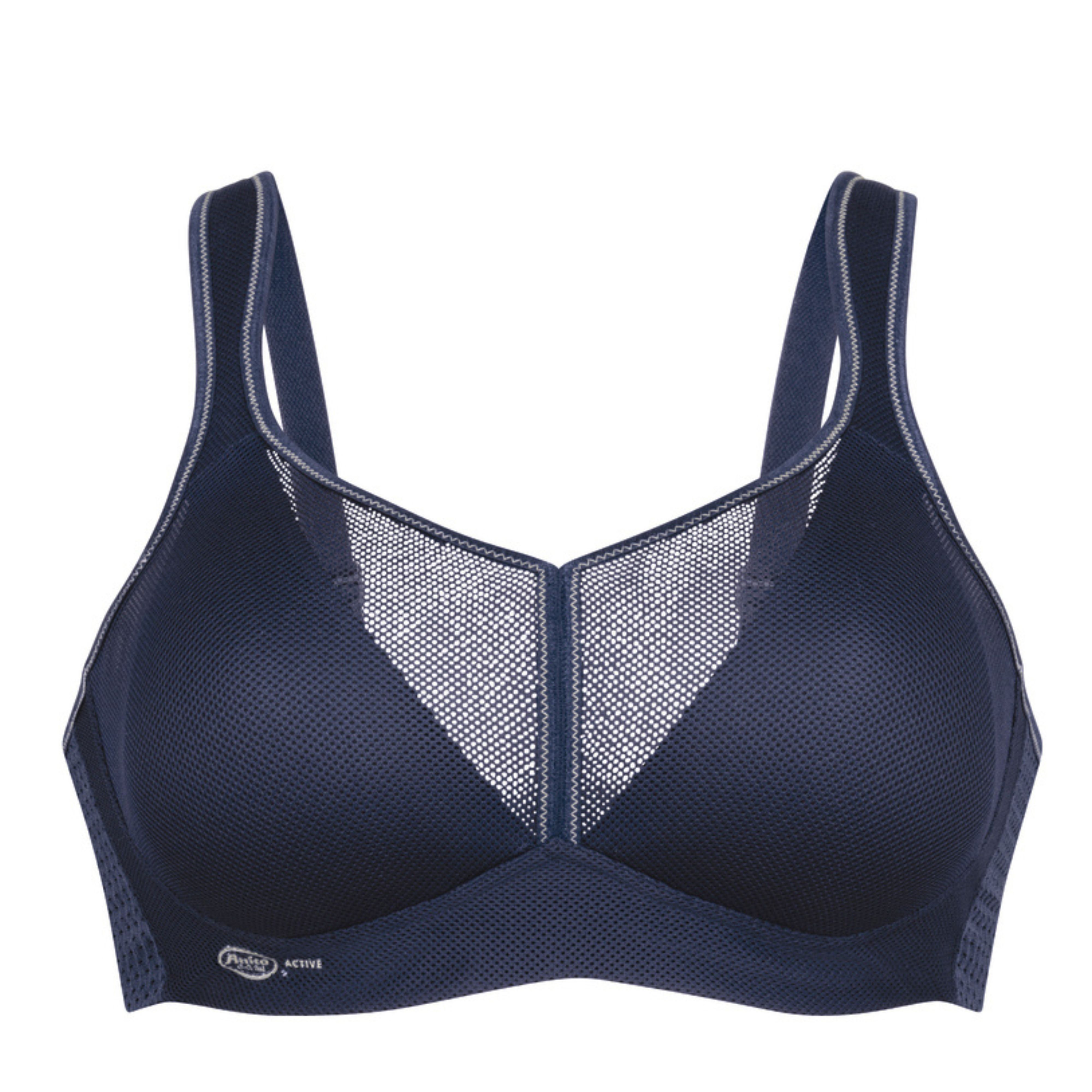 Air Control Vadderad Sport-bh Blue iris