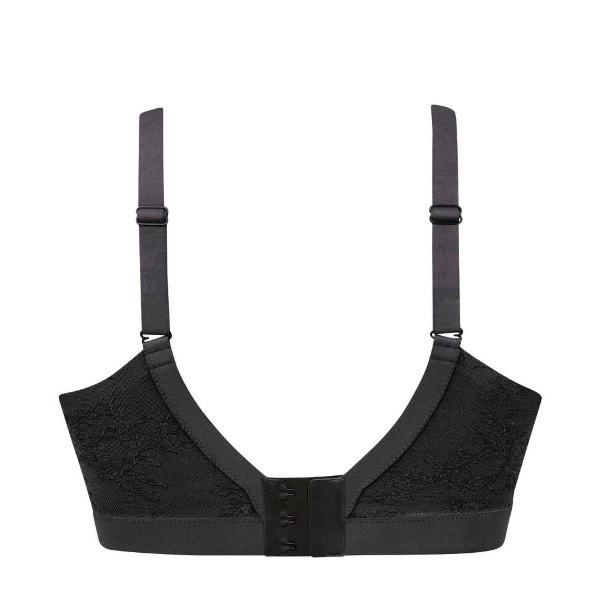 Essential Lace Amnings Bralette Anthracite