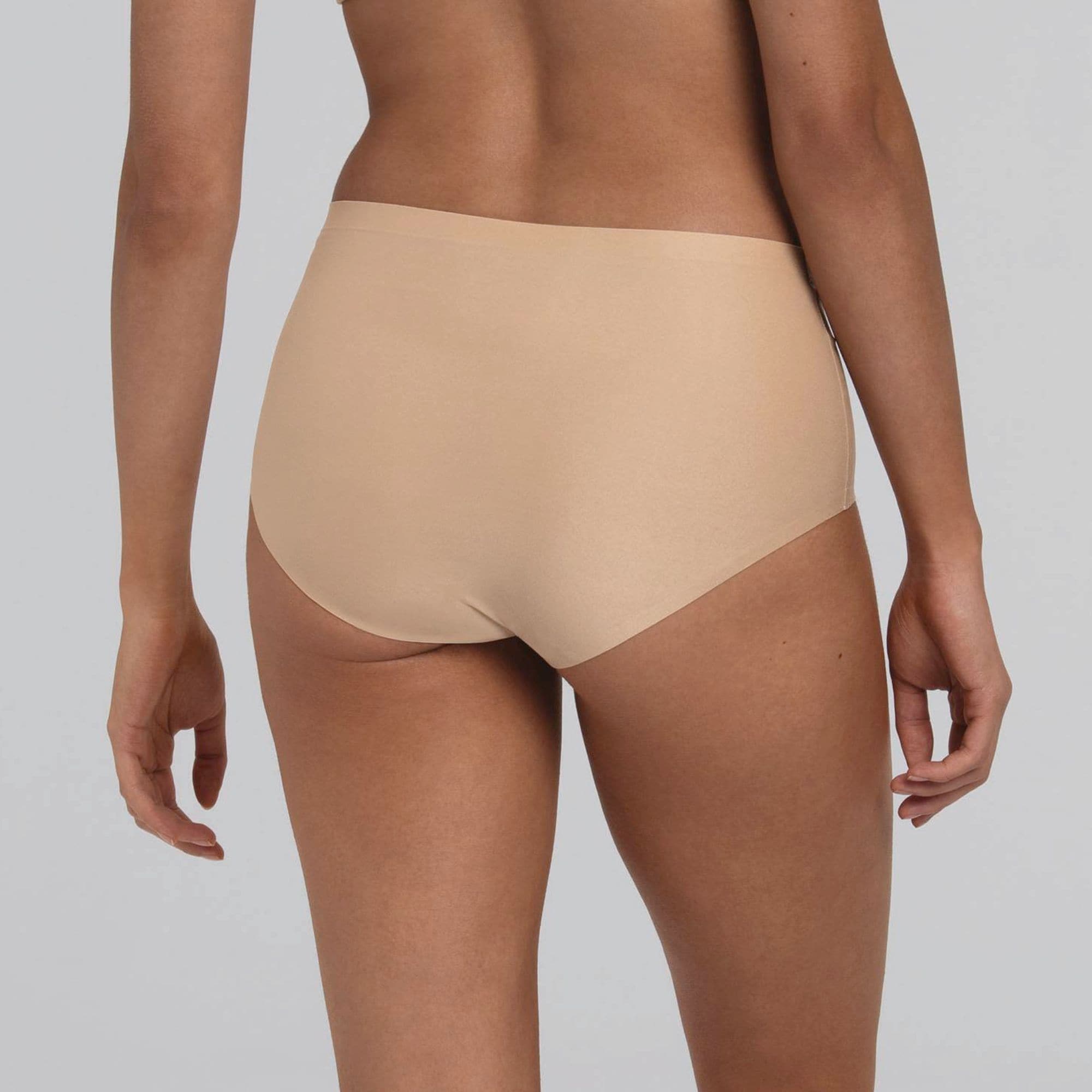 Essential High-waist briefs Deep Sand