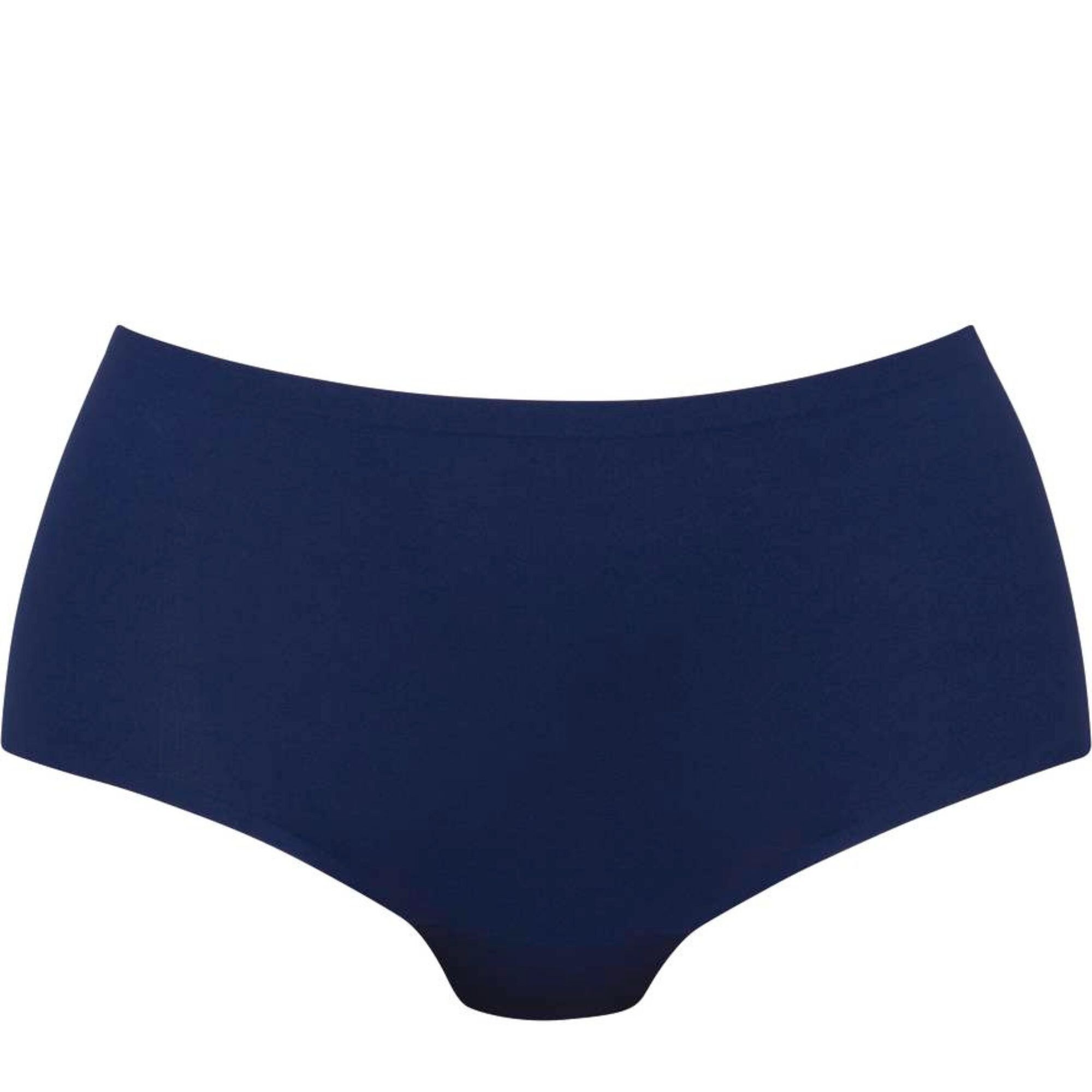 Essential High-waist briefs Maritime blue