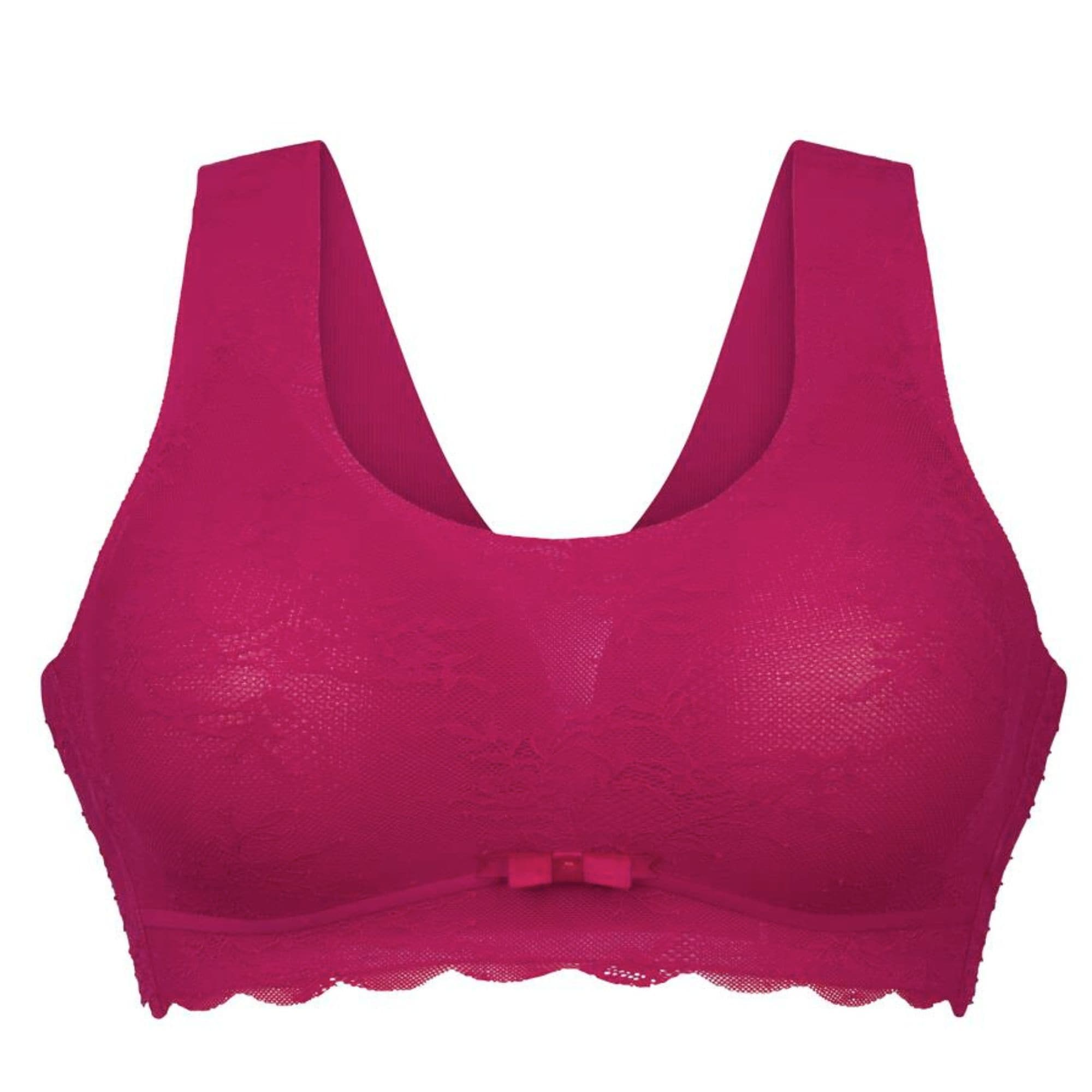 Essential Lace Bralette Cherry Red från Anita - Kvinnligt Under