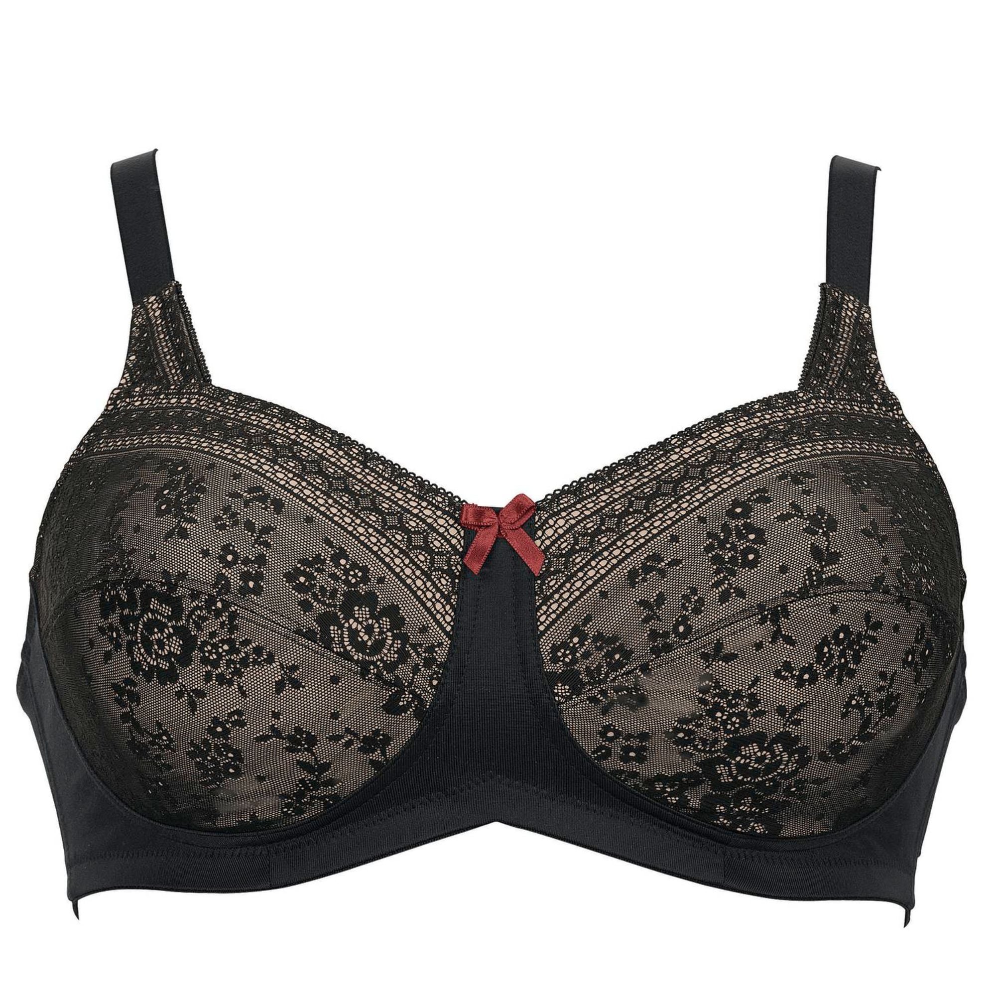 Fleur Protes Bh Utan bygel Black