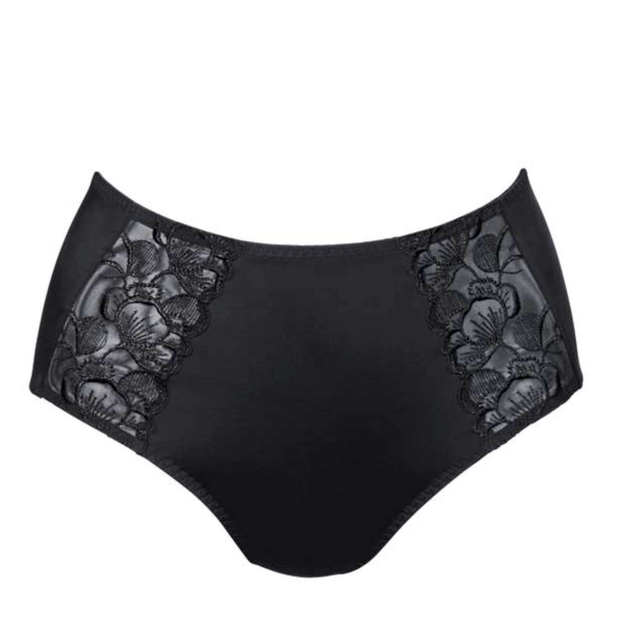 Lucia High-waist briefs Black