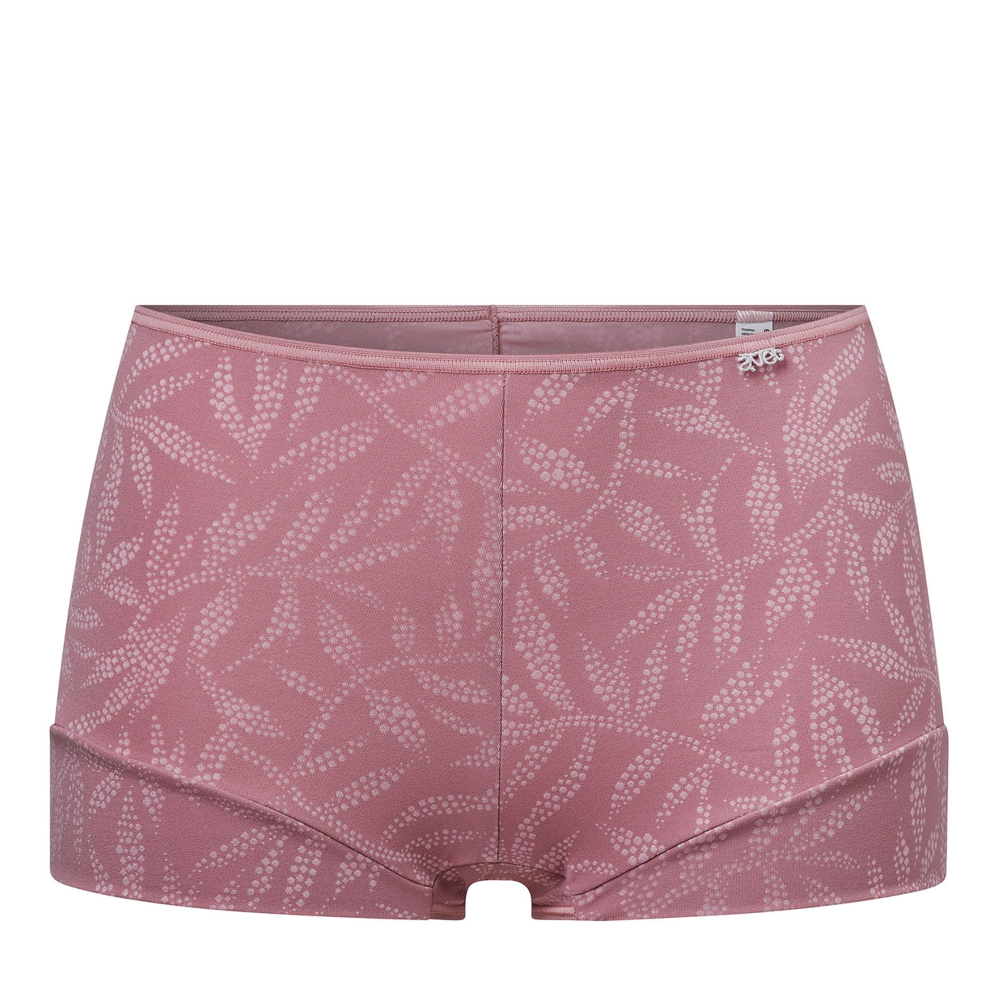 Boxertrosa i Mikrofiber Bicolor Jacquard Pink
