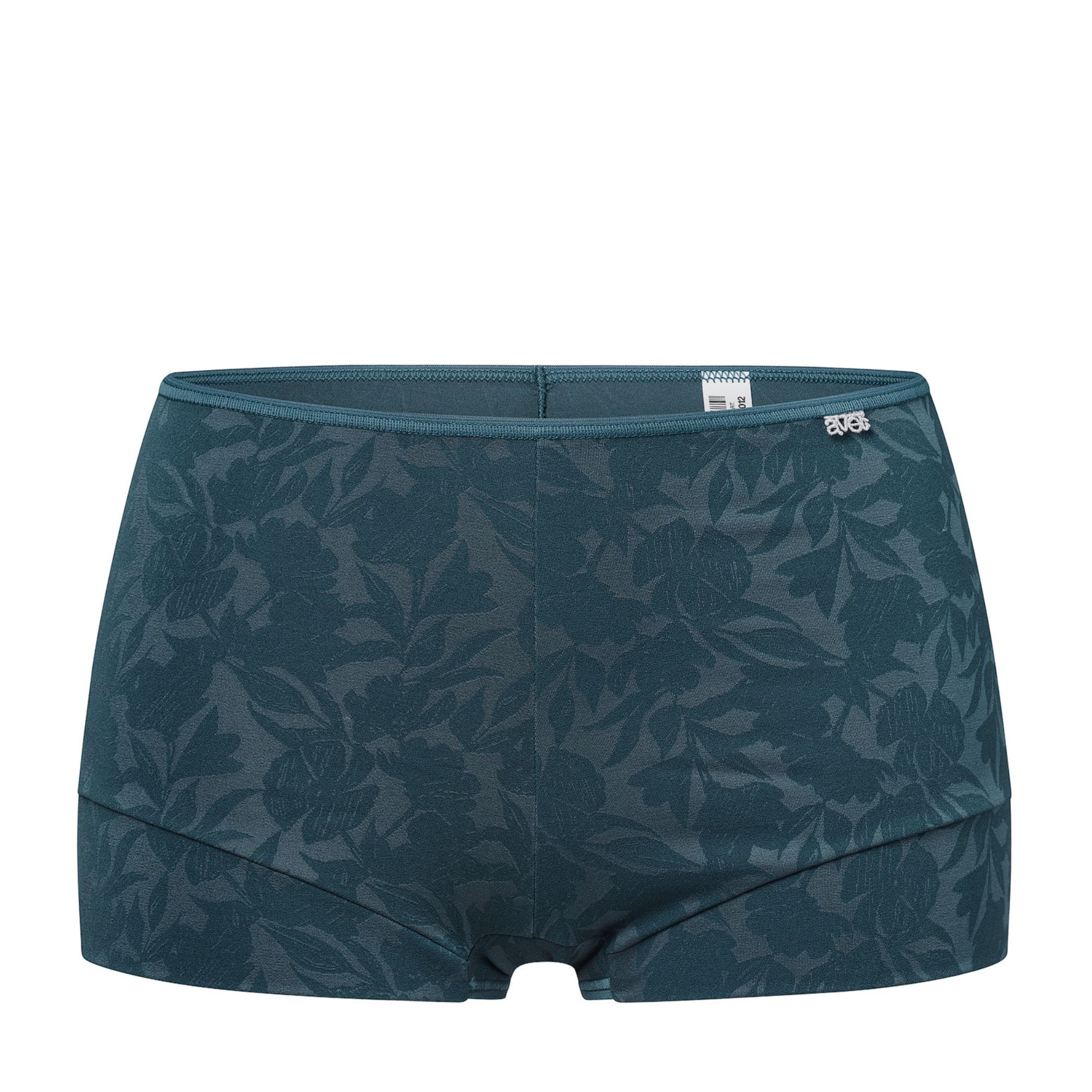 Boxertrosa i Microfiber Flower Petrol