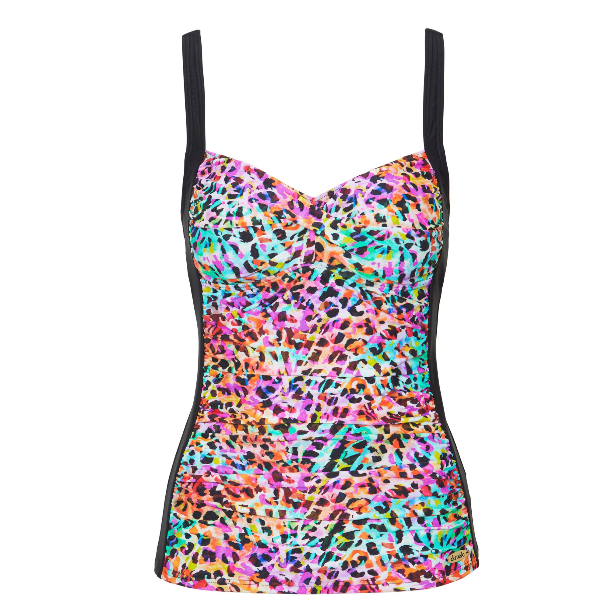 Geena Tankini Med Protesfickor Colourful Leo