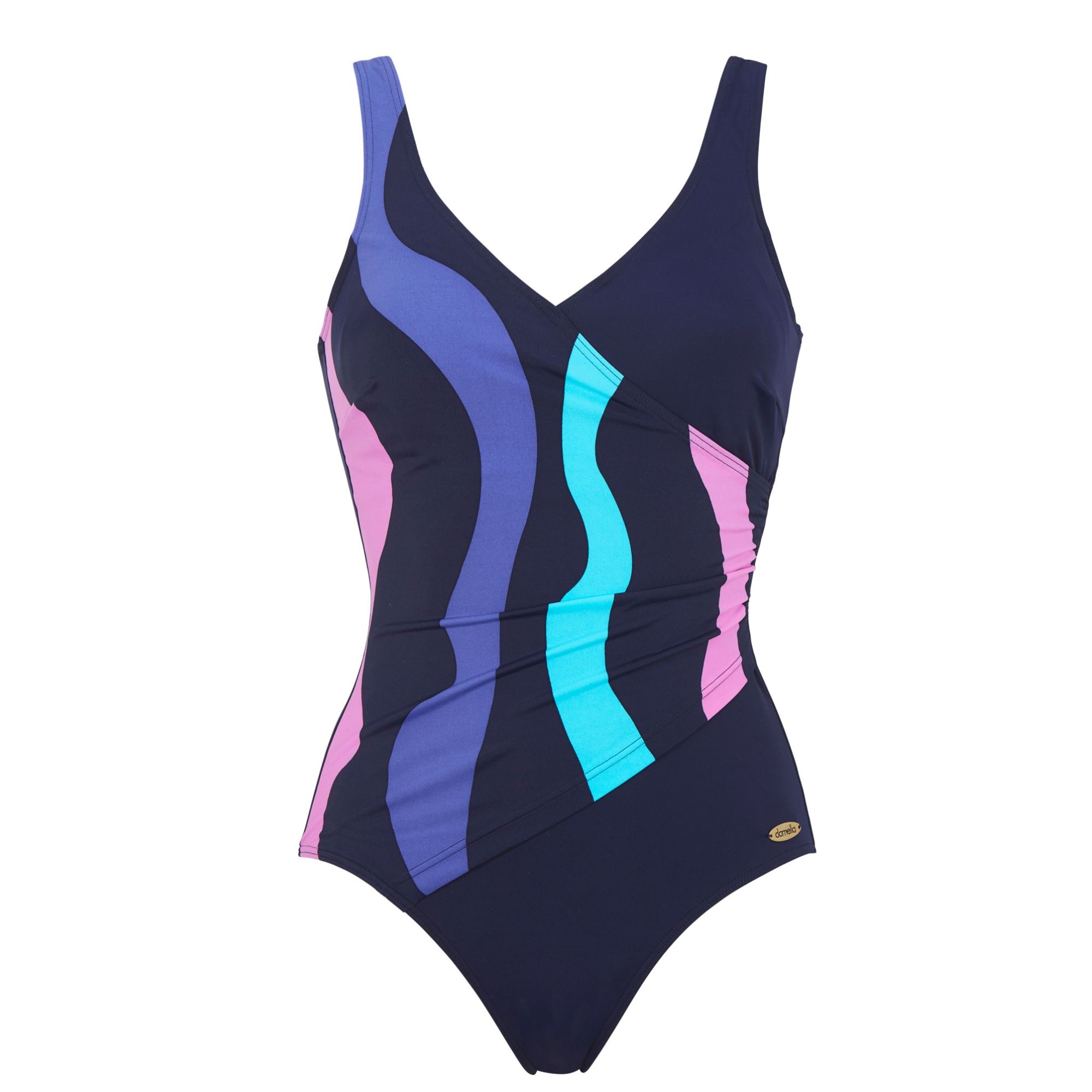 Julia Baddräkt Bygelfri Blue/Lilac