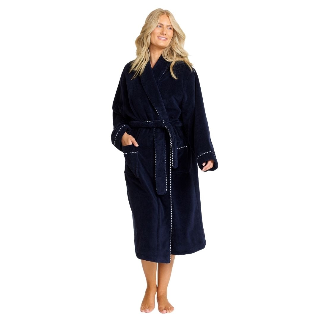 Morgonrock Unisex Navy