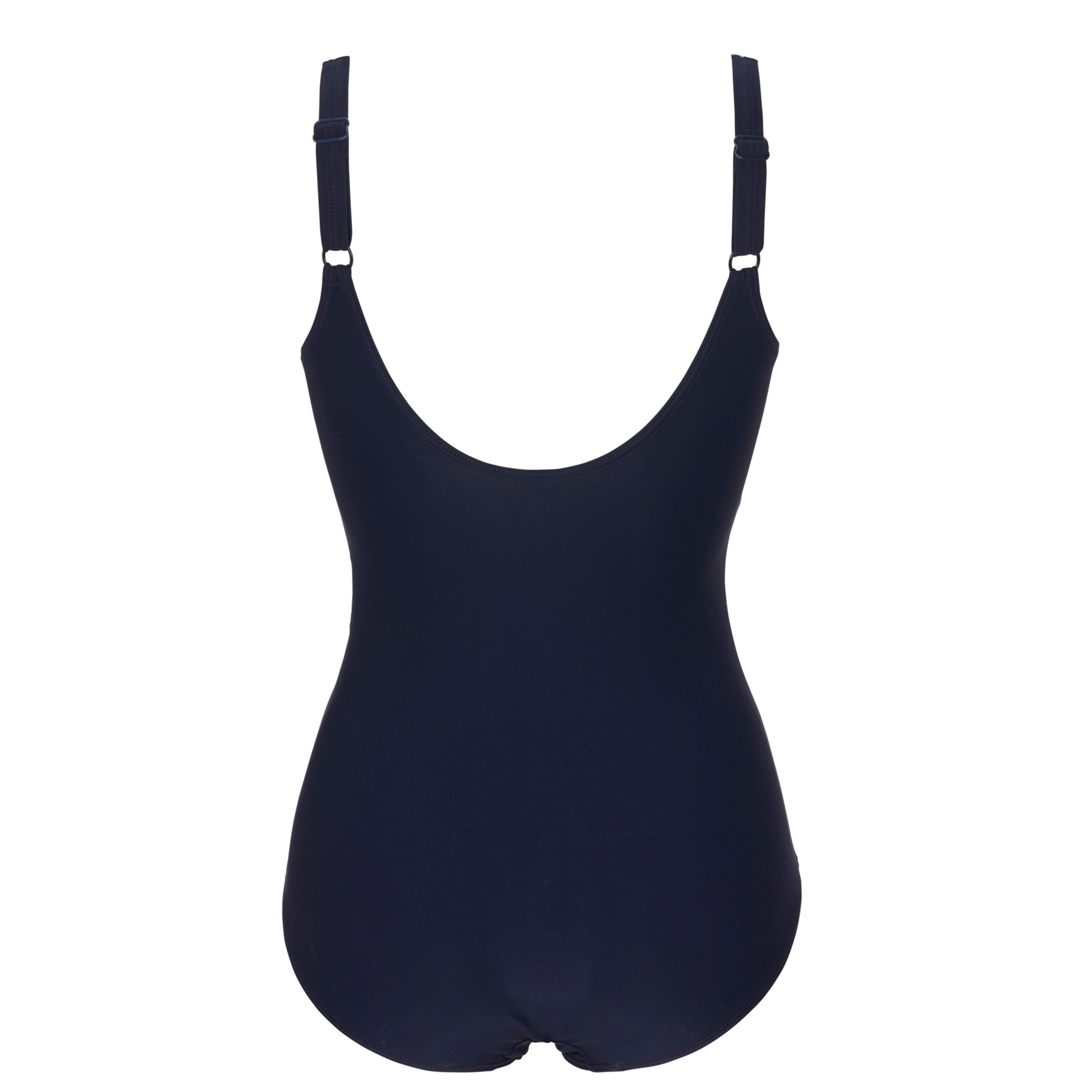 Julia  Baddräkt Bygelfri Palm Leaves Navy