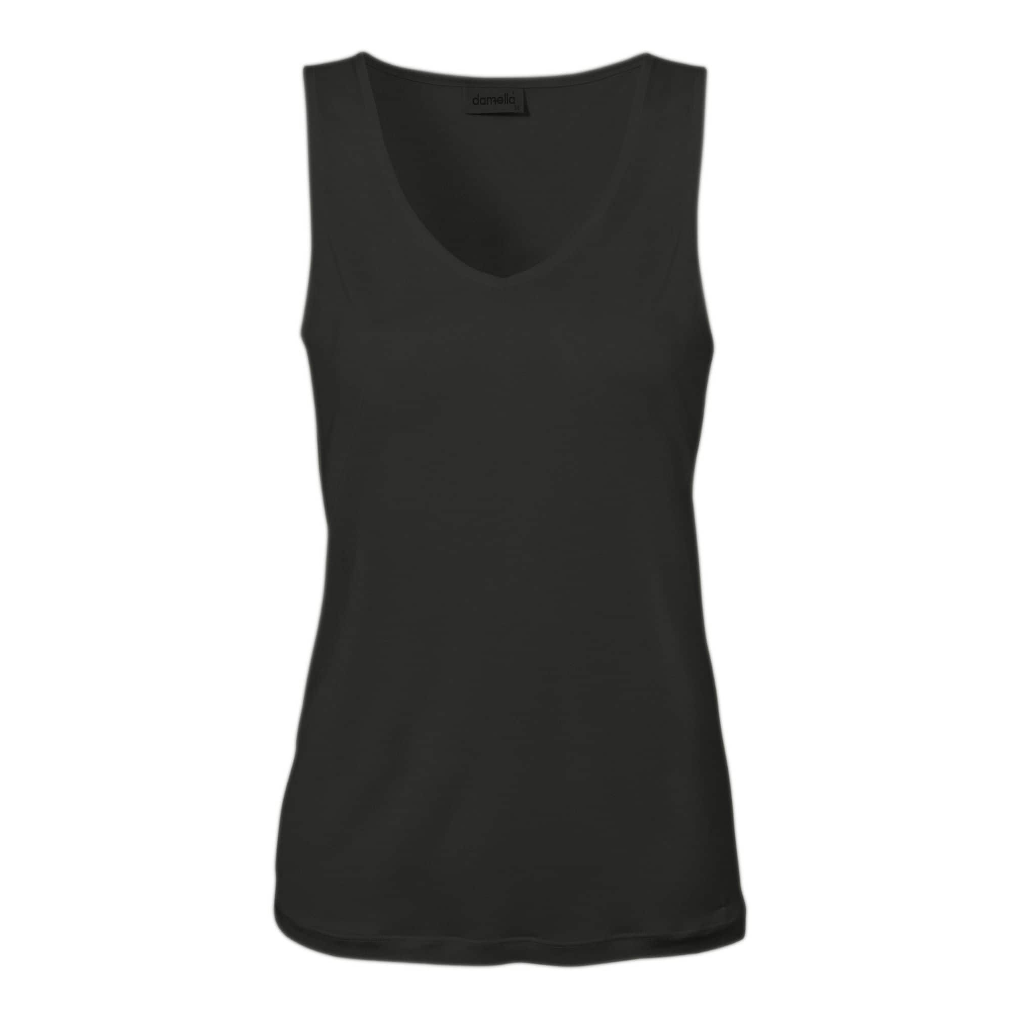Knitted Silk Top Black