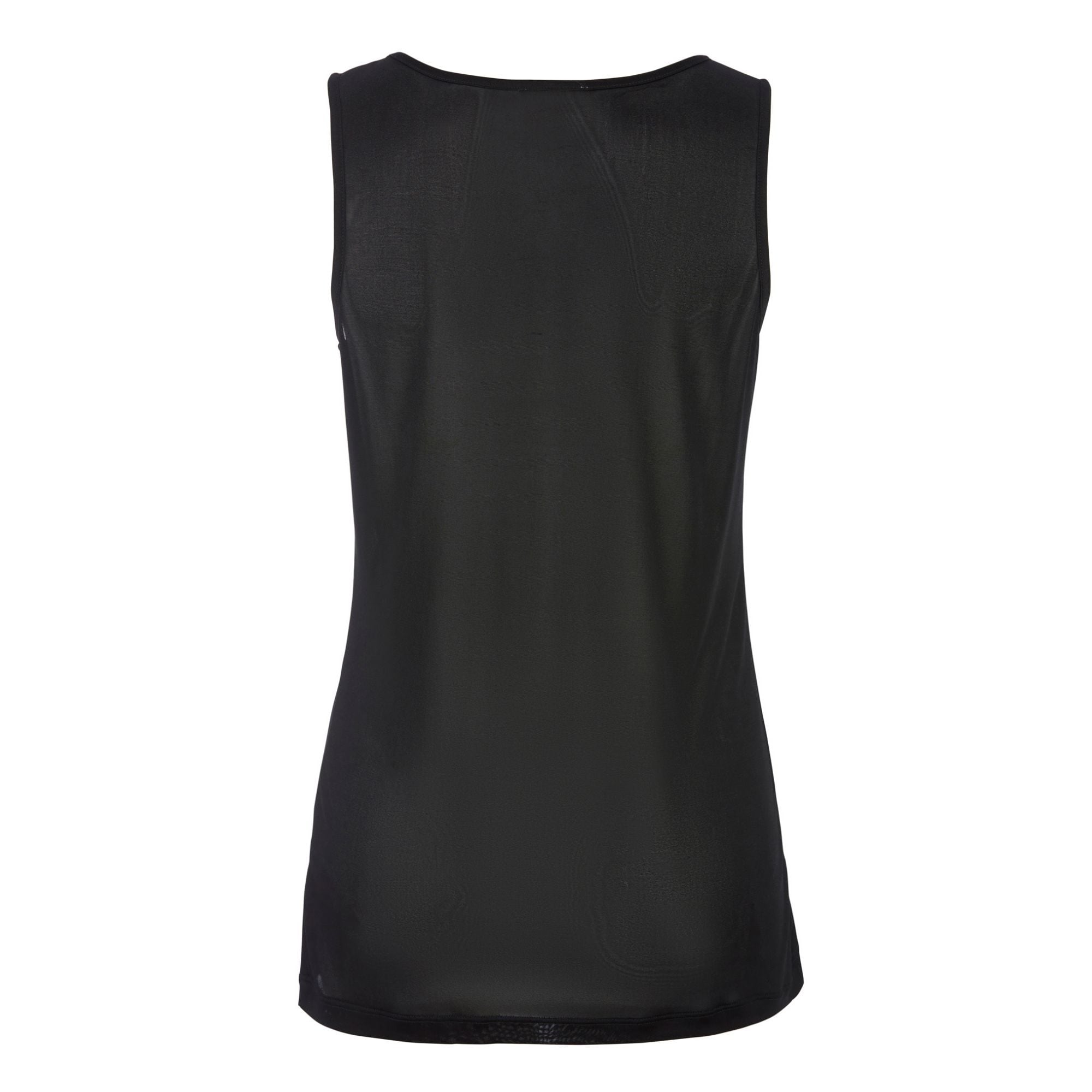 Knitted Silk Top Black