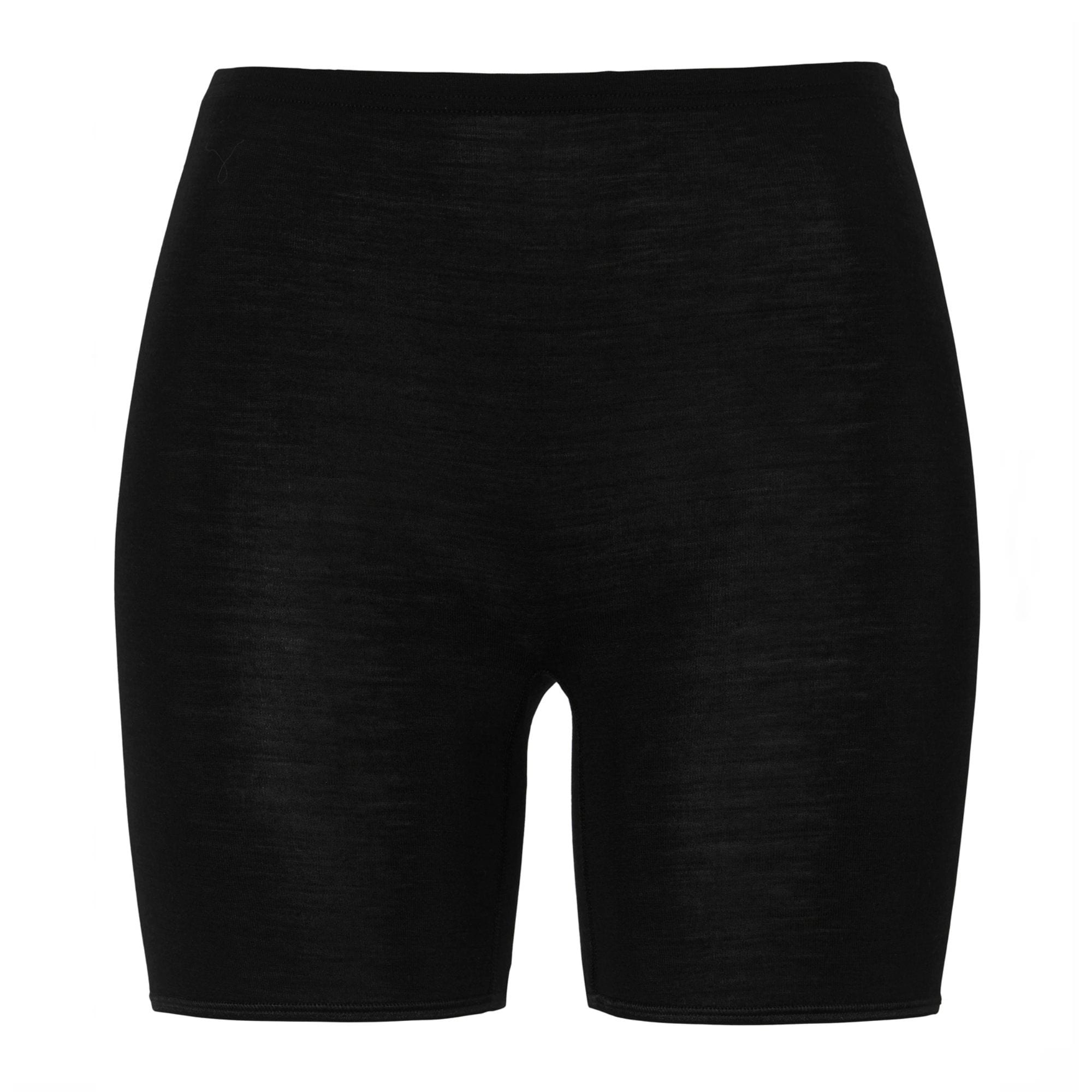 Knitted Wool/Silk Panty Black