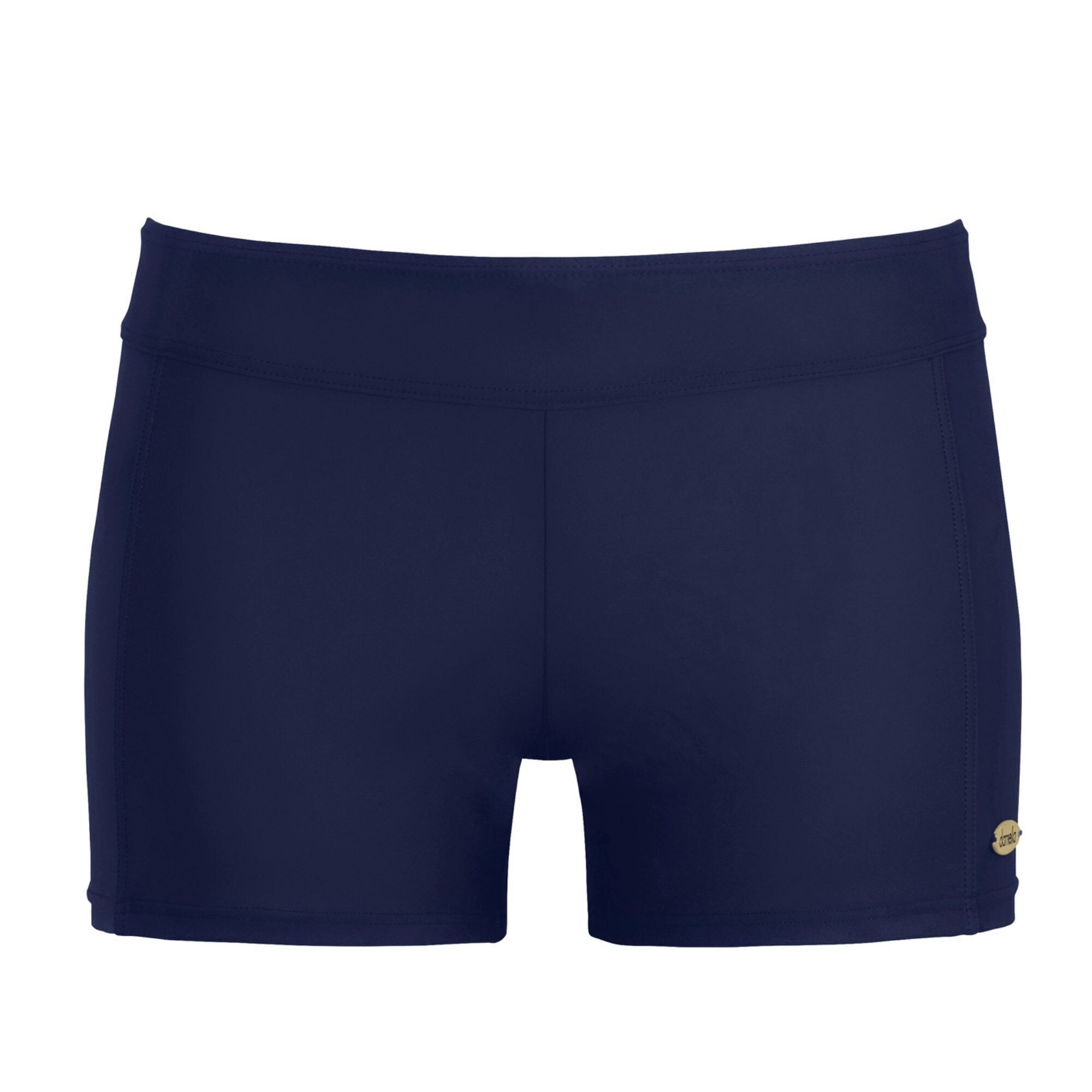 Demi Boxer Bikini Med Ben marin