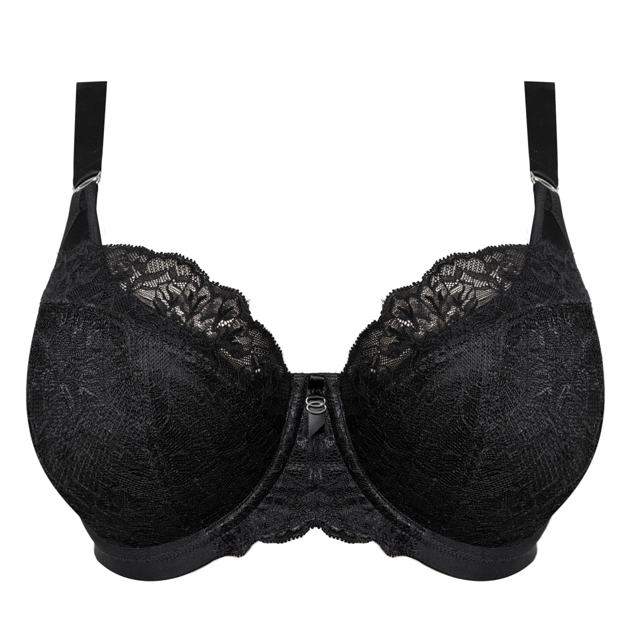 Brianna Padded Half Cup Black