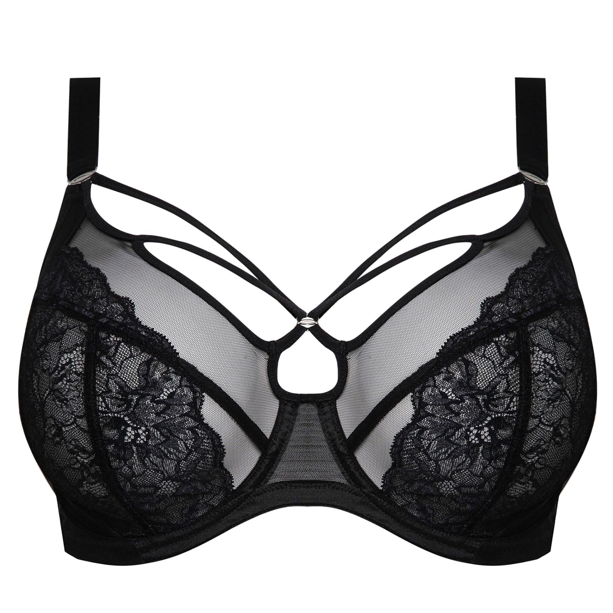 Brianna Plunge Bh Black