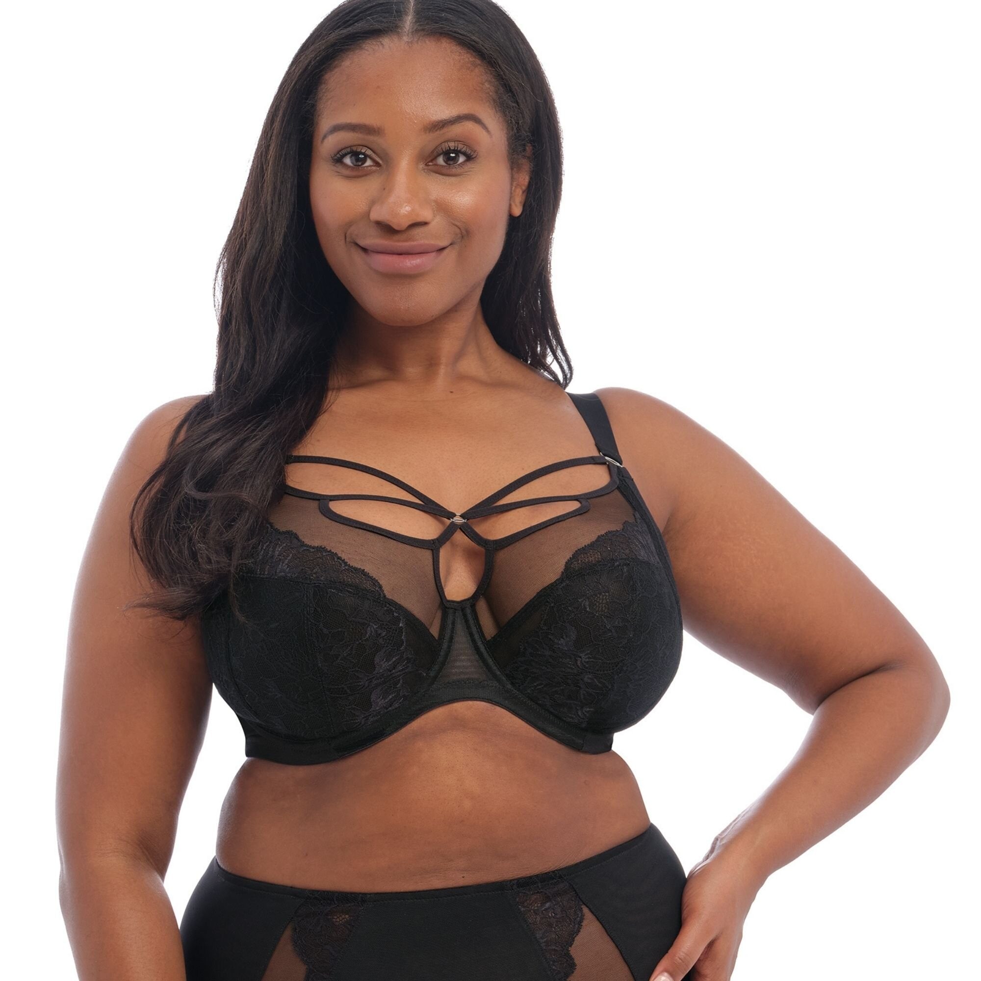 Brianna Plunge Bh Black