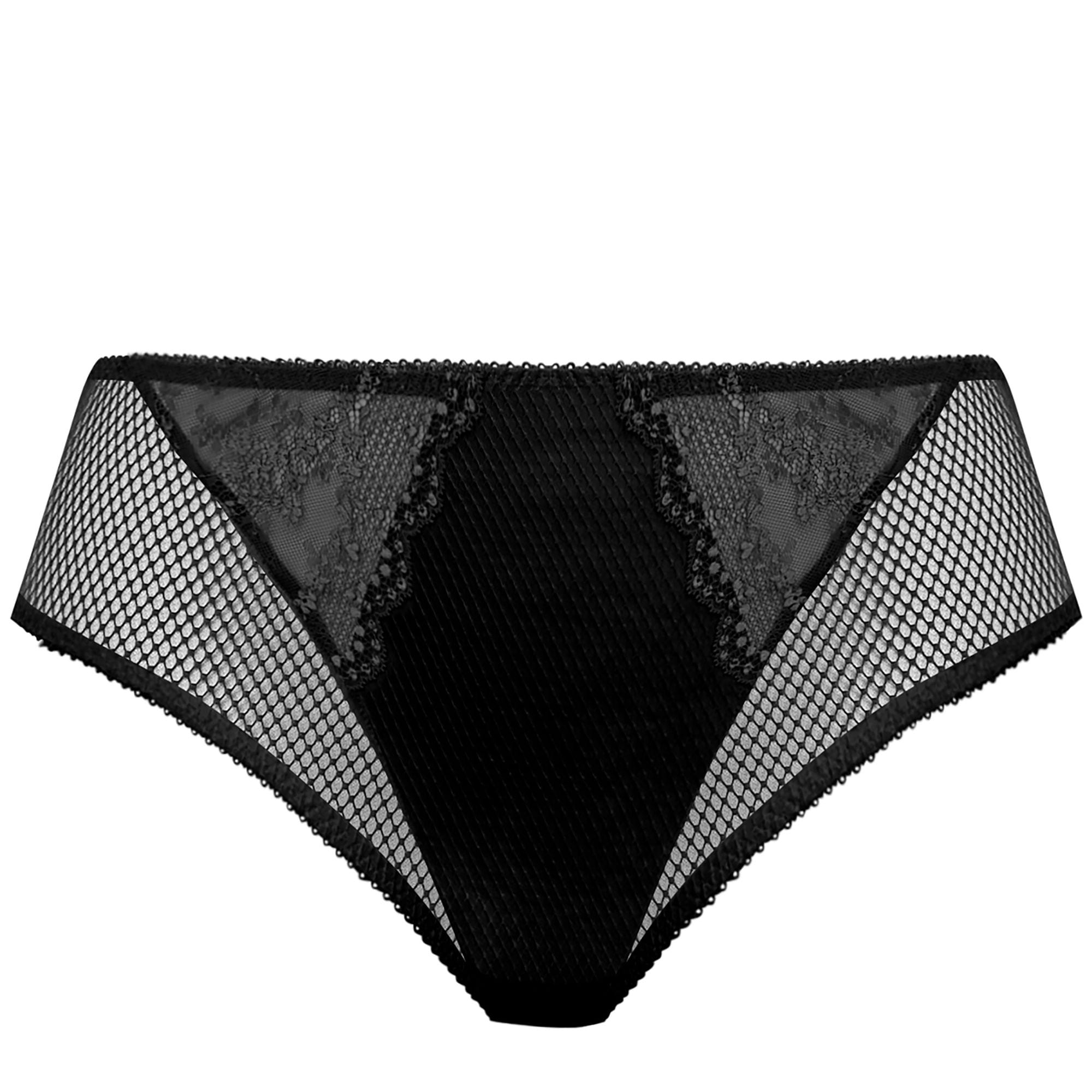 Charley High Leg Brief Black