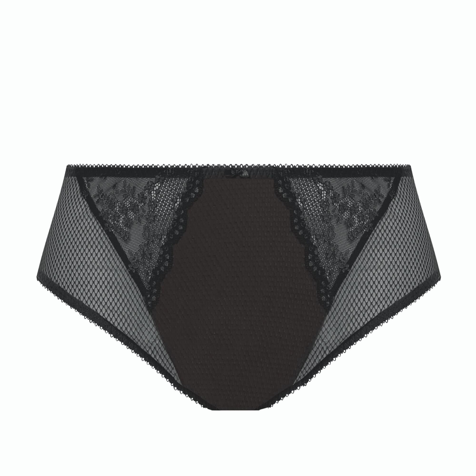 Charley High Leg Brief Black