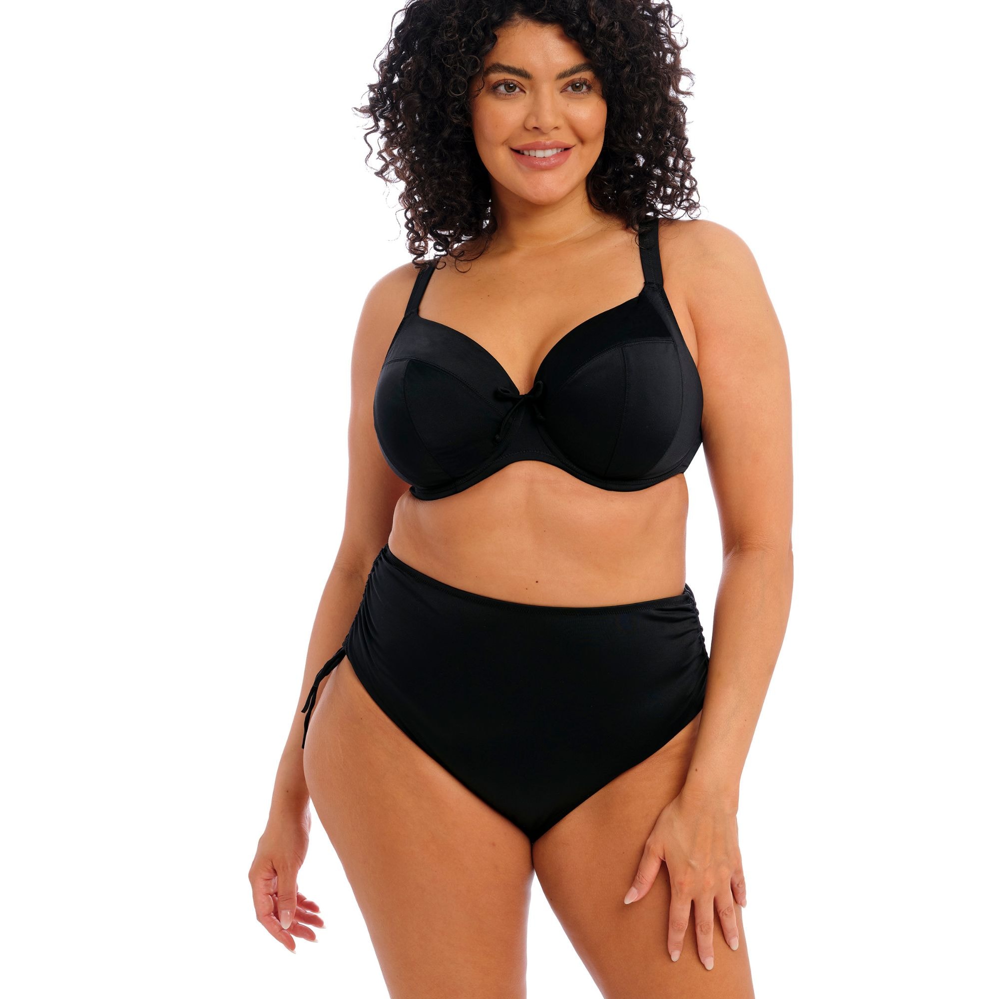 Plain Sailing Justerbar Bikinitrosa Black