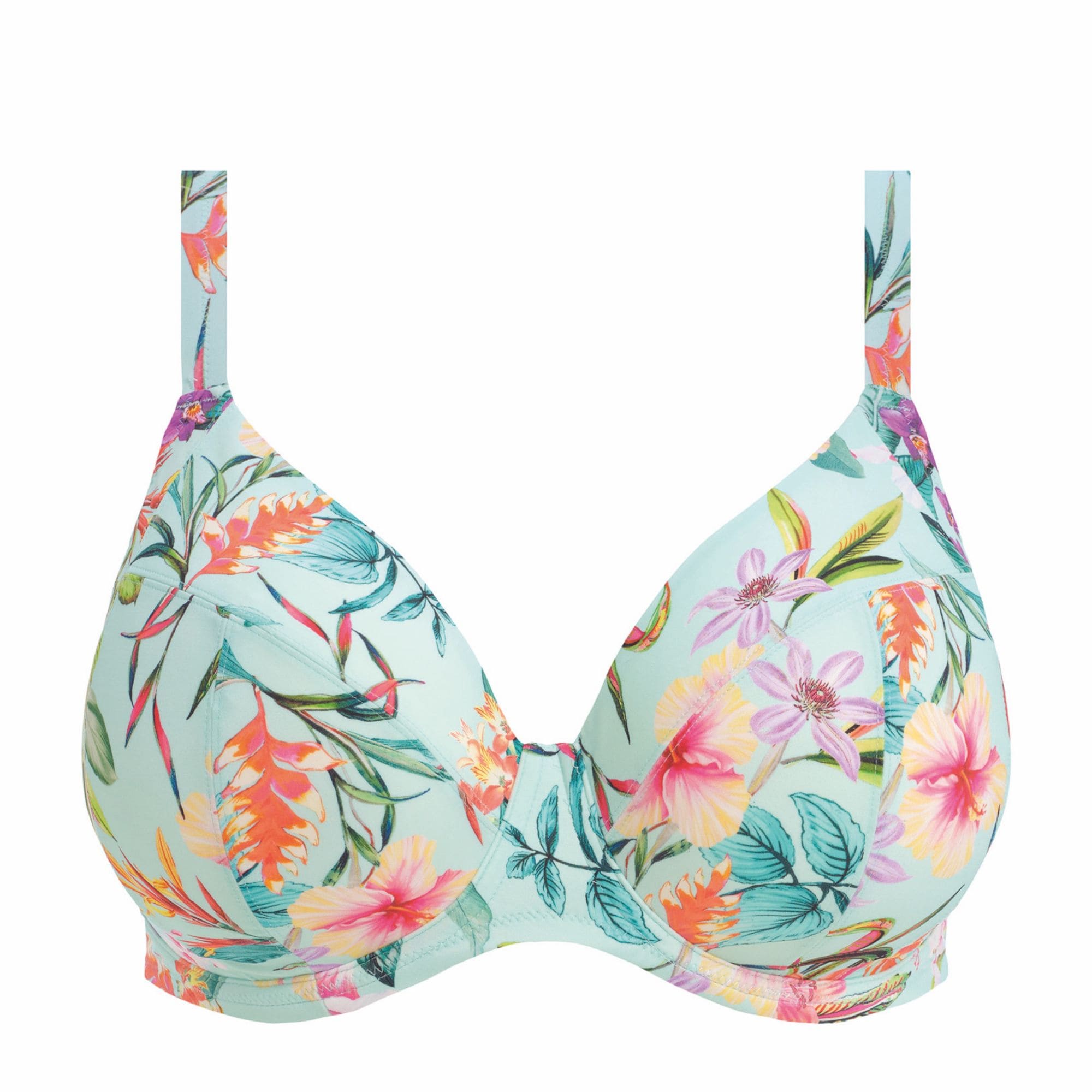 Sunshine Cove Plunge Bikini bh Aqua