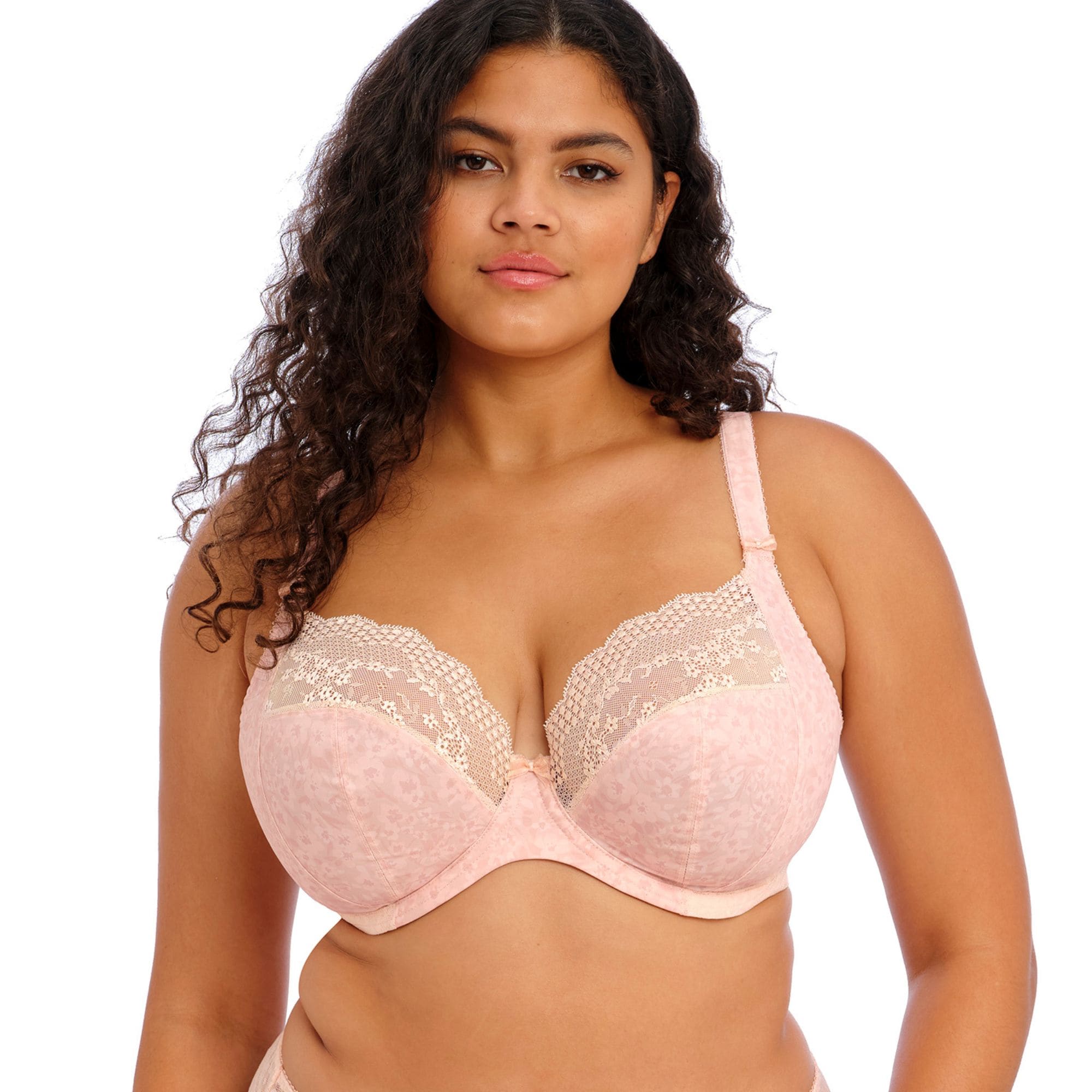 Lucie Plunge Bygel Bh Pale Blush