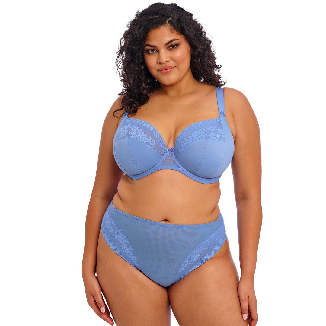 Nerina High Leg Brief Cornflower