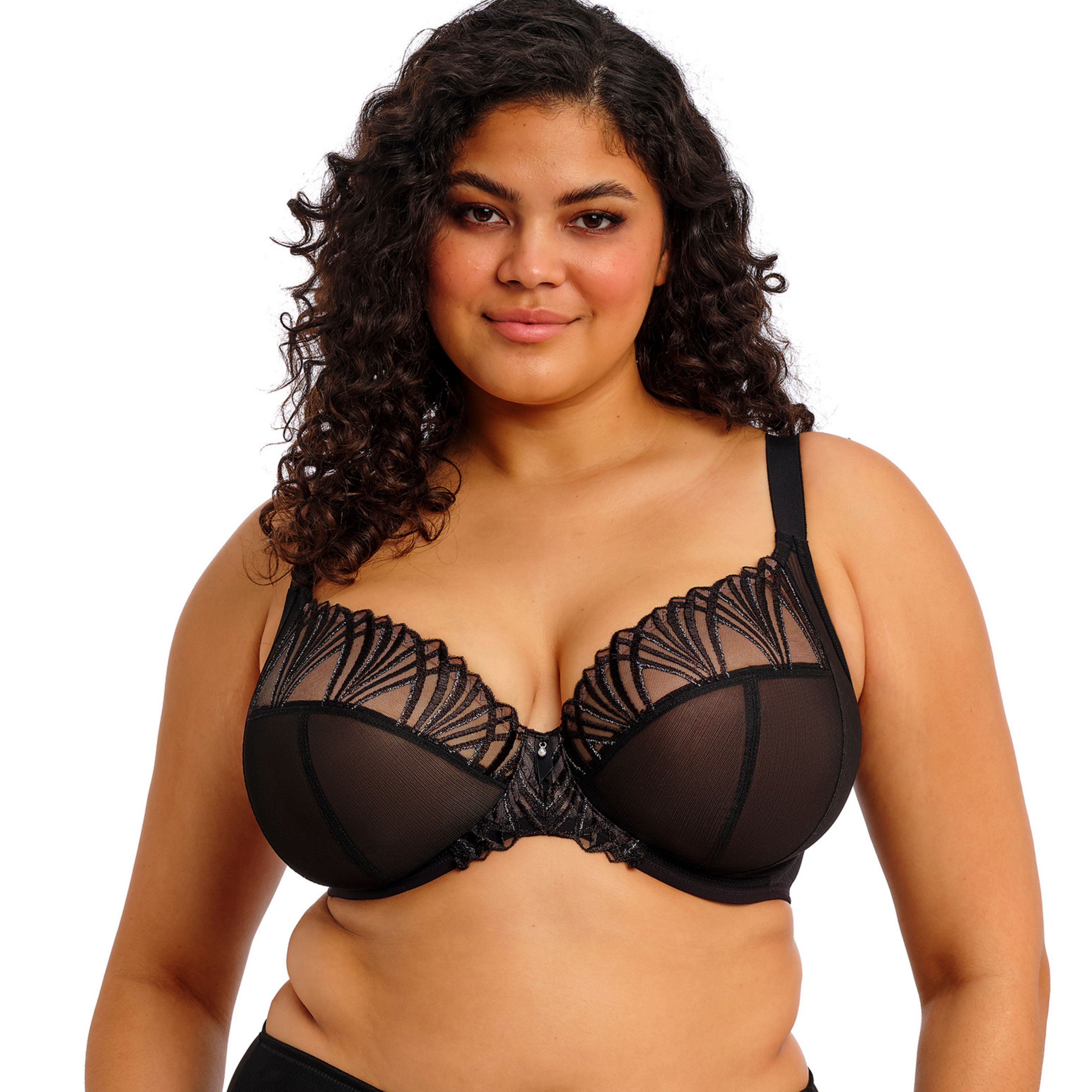Reja Plunge Bygel Bh Black