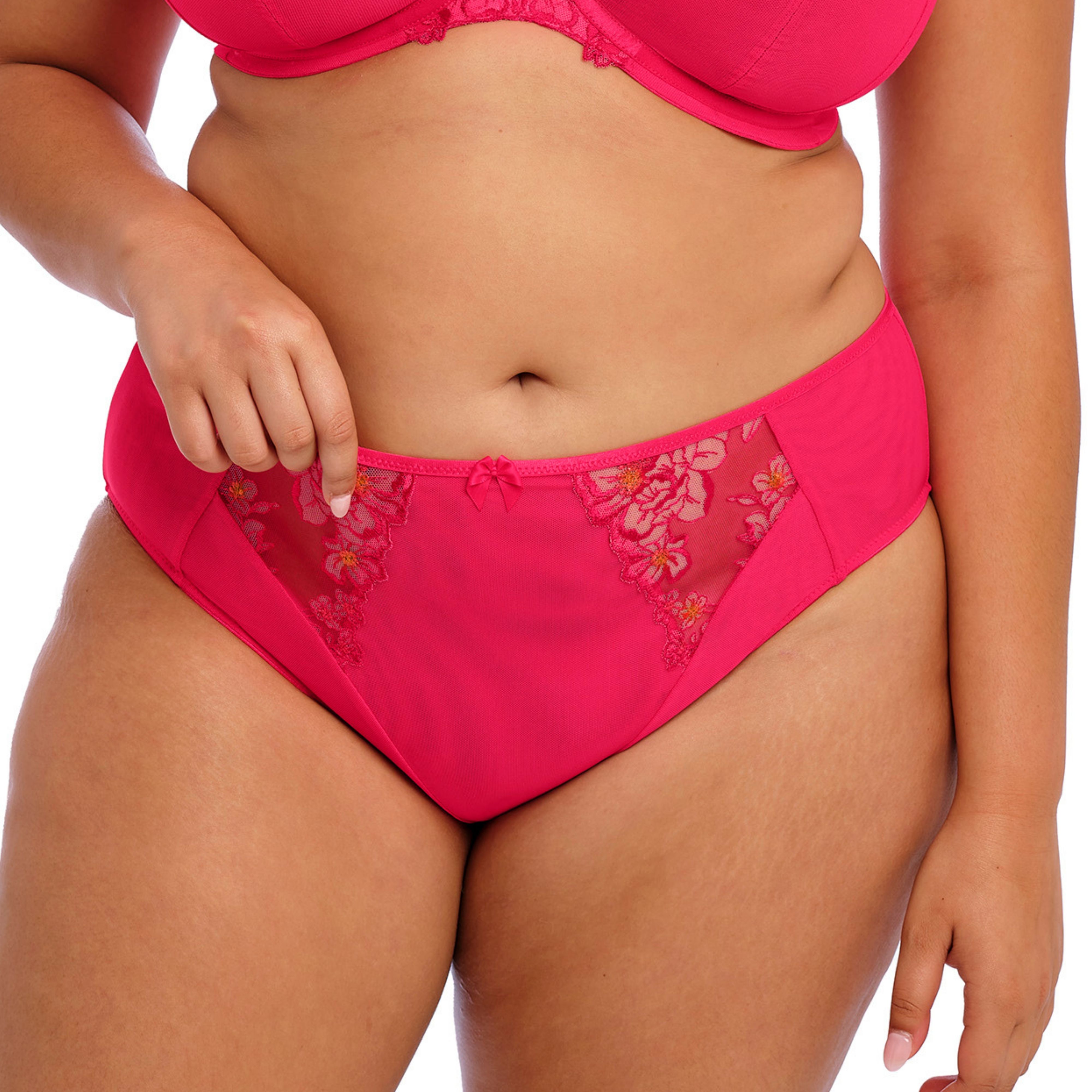 Teagan High Leg Brief Azalea