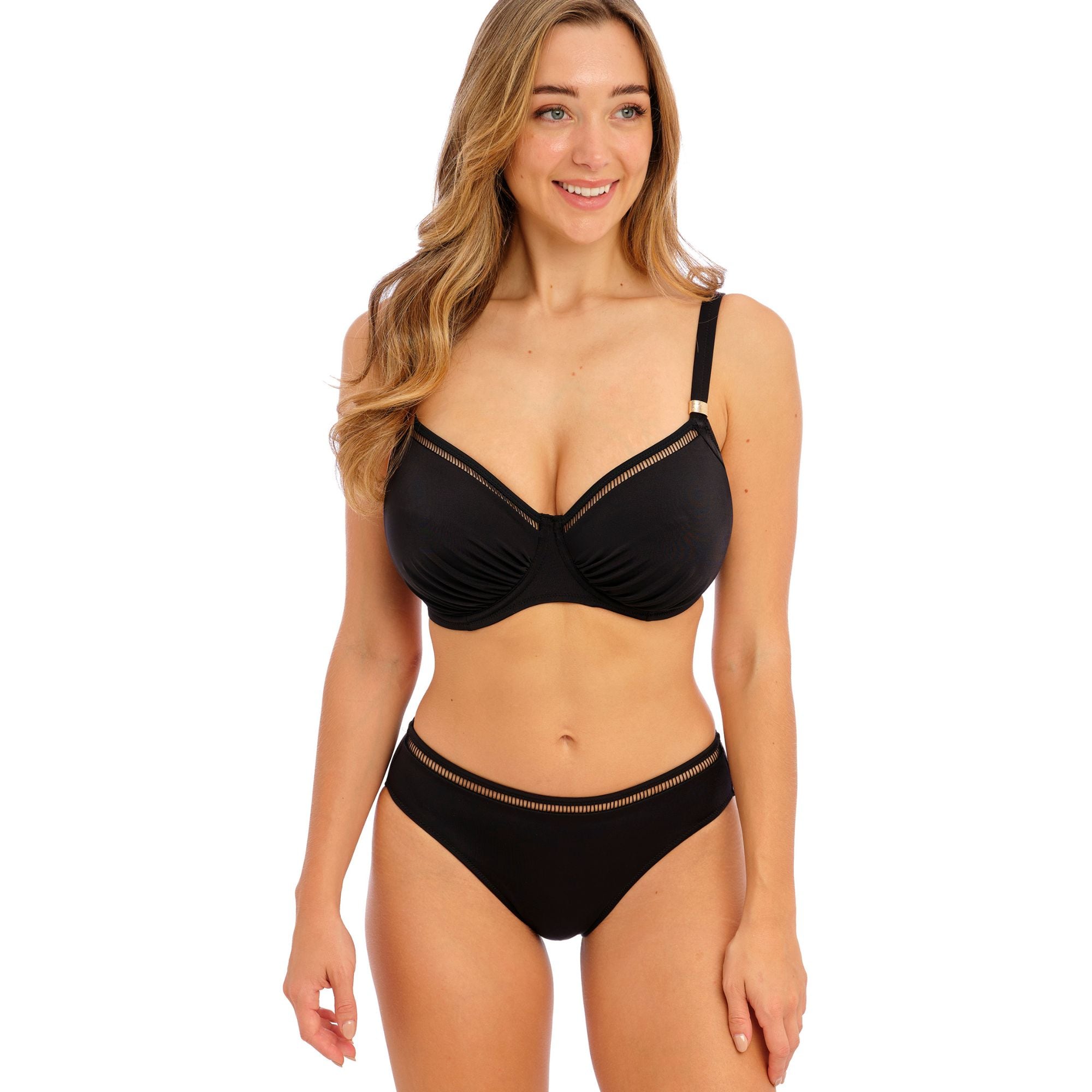 East Hampton Bikinitrosa Midi Svart