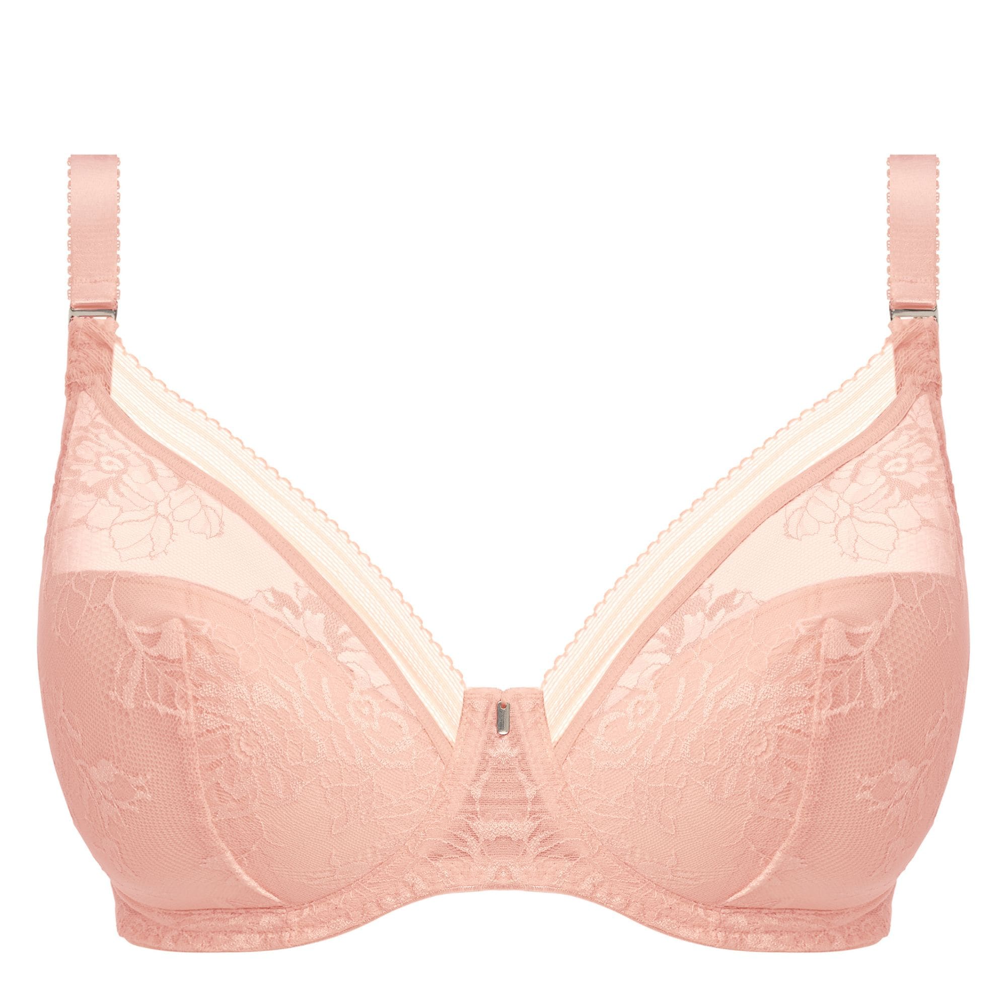 Fusion Lace Vadderad Plunge Blush