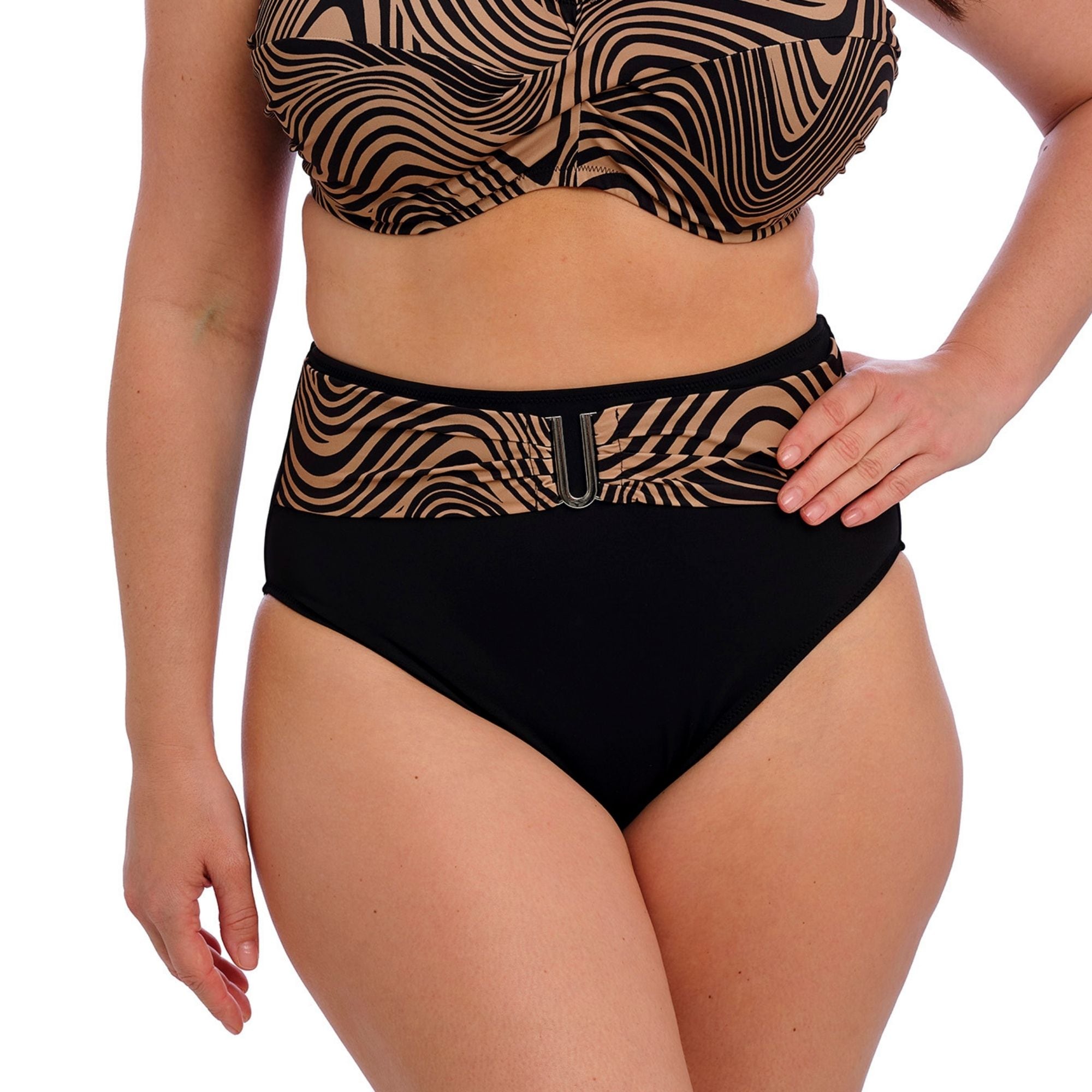 Pemba Island Bikinitrosa Hög Mocha
