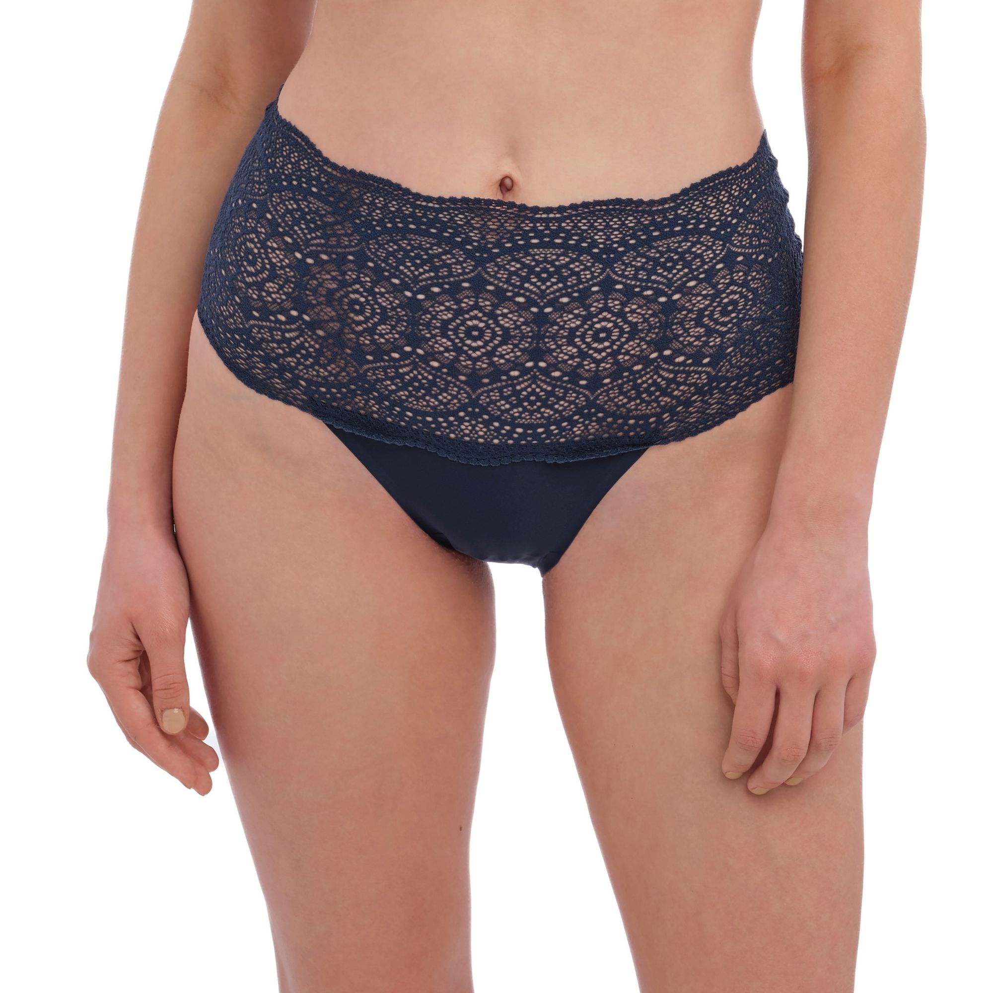 Lace Ease Invisible Maxitrosa Navy