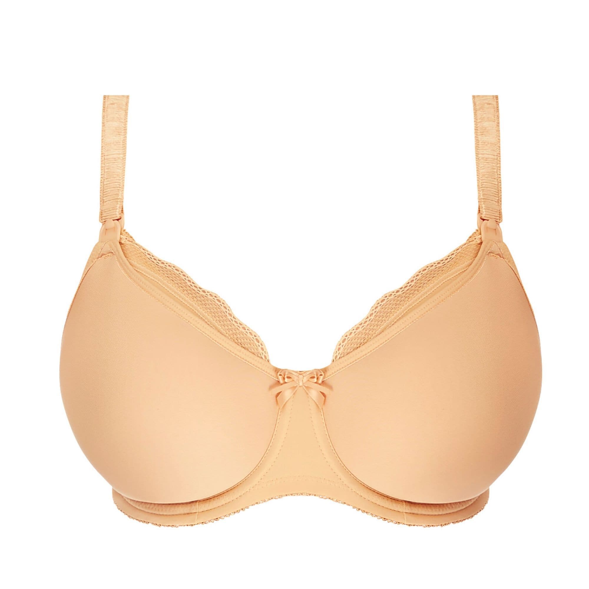 Pure Moulded Nursing Bra Nude