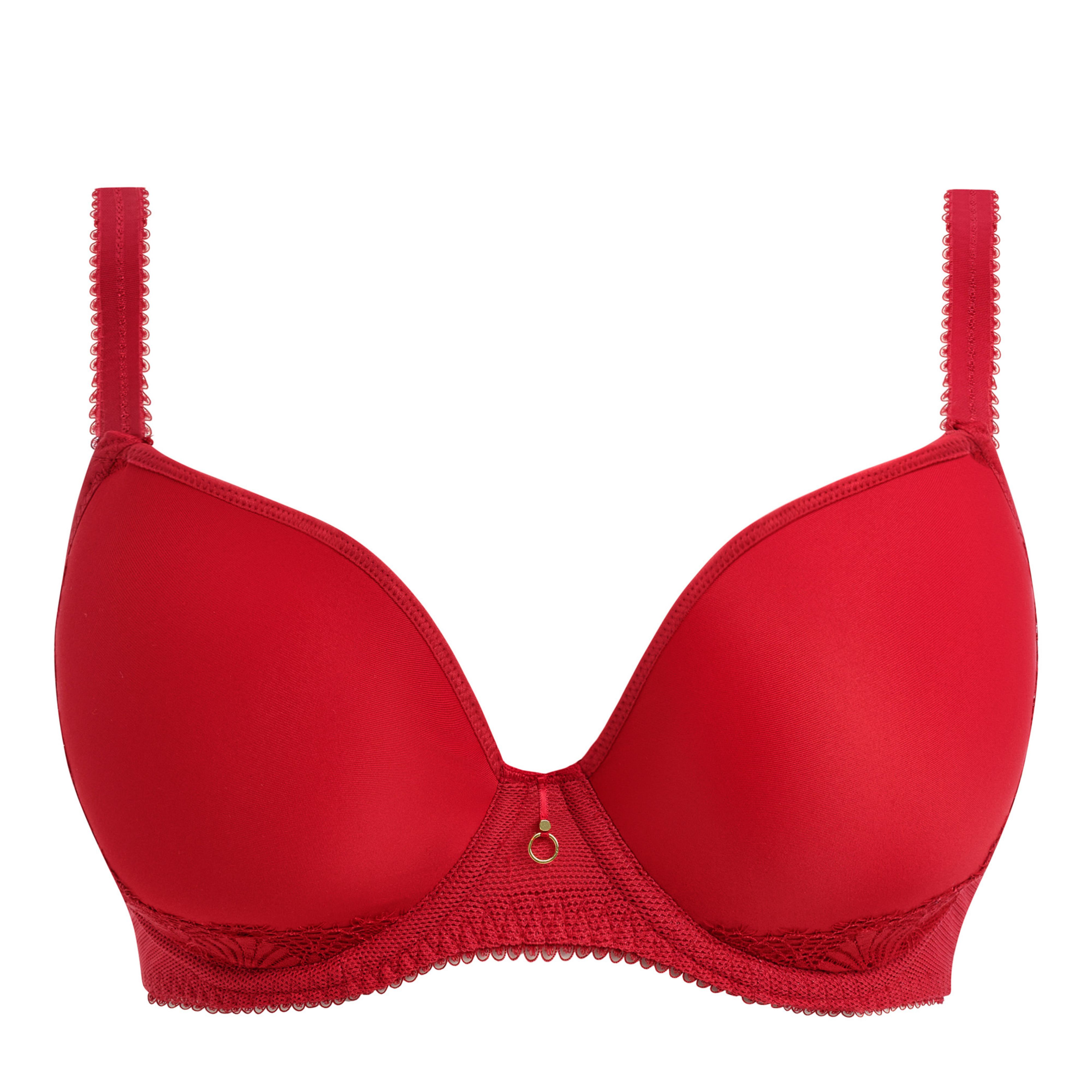 Fascinate Plunge T-shirt Bh Cherry