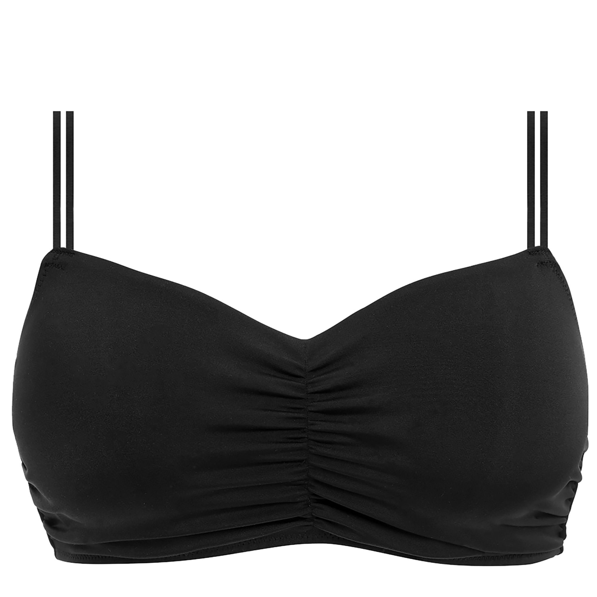 Jewel Cove Bikini top Bralette Plain Black