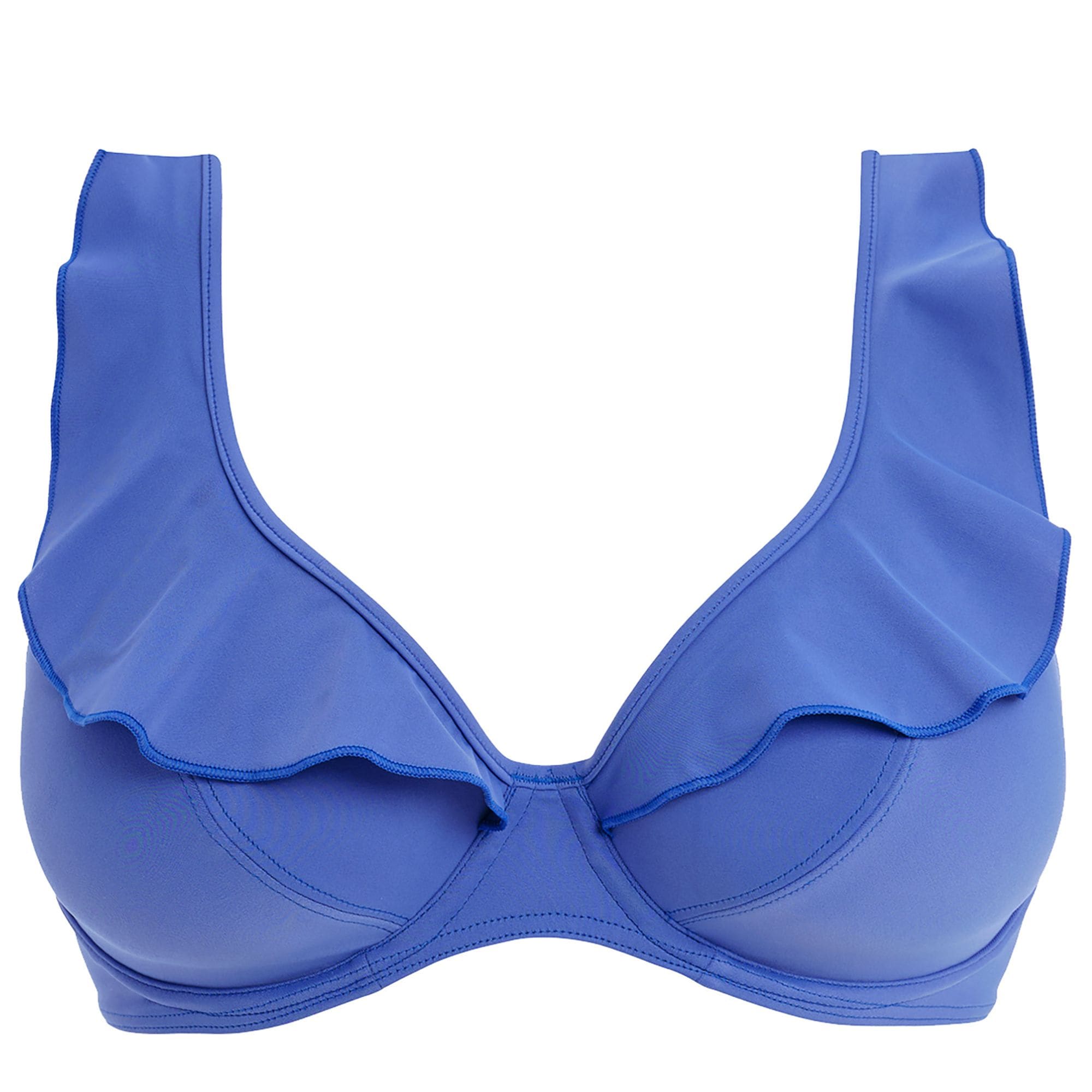 Jewel Cove bikini top Volang Plain Azure